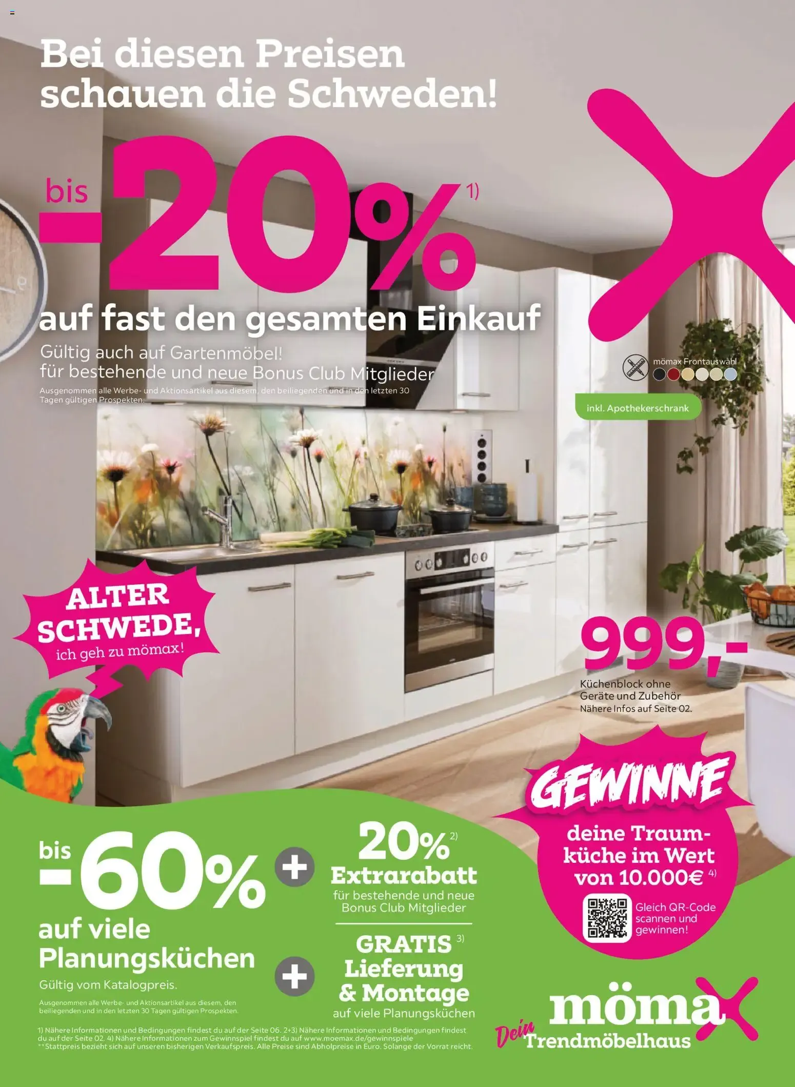 Mömax Prospekt (ab 22.06.2026) zum Blättern von 22. Juni bis 28. Juni 2026 - Prospekt seite 1