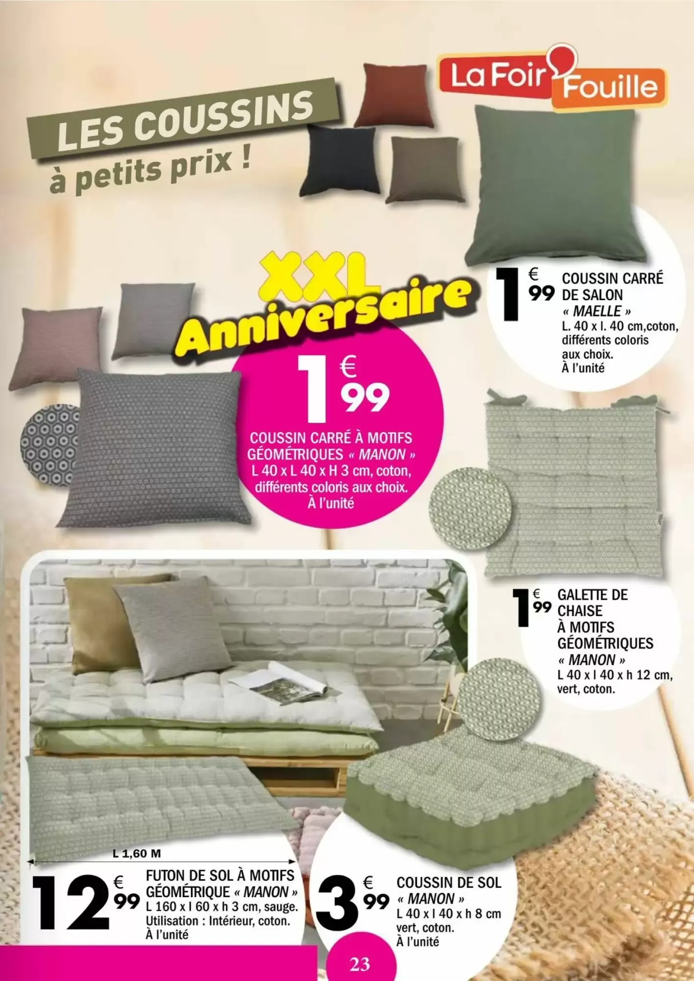 Catalogue La Foir'Fouille du 29 août au 20 septembre 2026 - Catalogue page 23