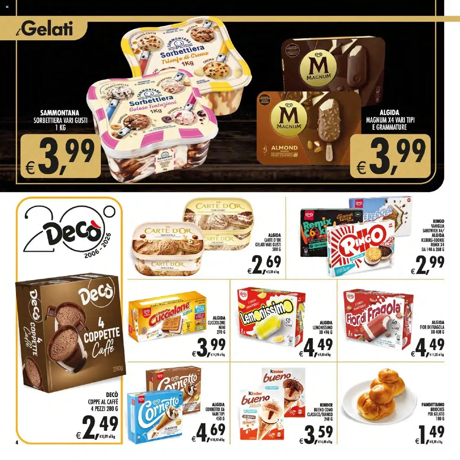 Nuovo Decò volantino Gourmet Sicilia dal 30/06/2026 > offerte anteprima 🛍️ da 30 giugno a 9 luglio di 2026 - Pagina del volantino 4