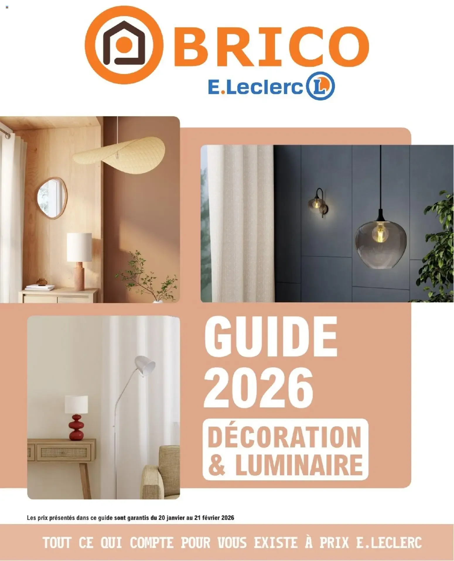Brico E.Leclerc - Guide 2026 Décoration & Luminaire