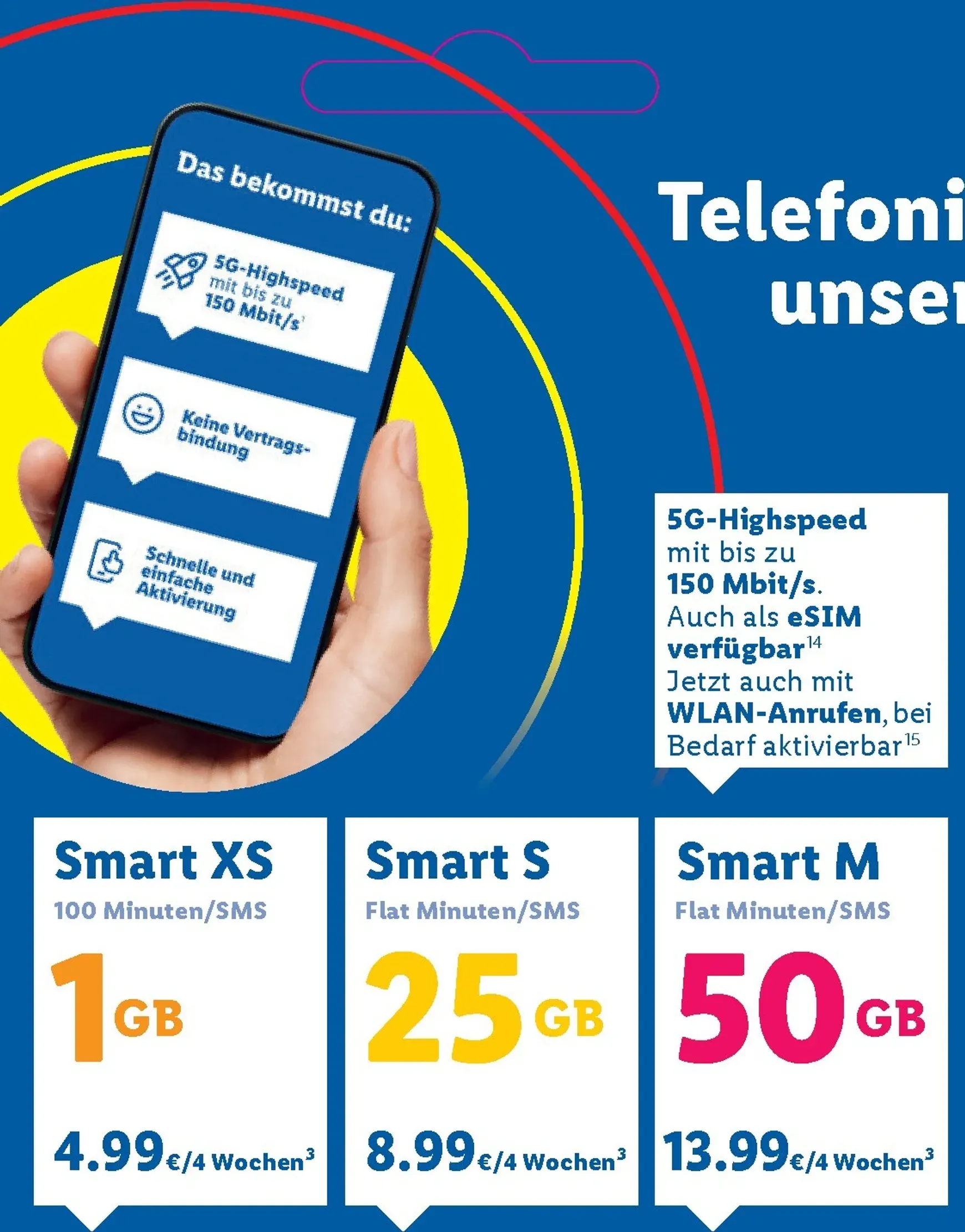 Lidl Connect - Tarif Übersicht von 1. Oktober bis 31. August 2026 - Prospekt seite 6