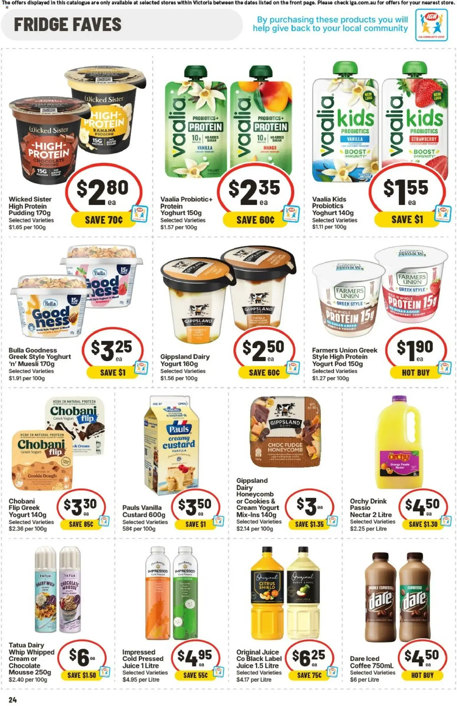 IGA catalogue valid from 12/08/2026 > Online Australia - Catalogue valid from 12 August to 18 August 2026 - page 24