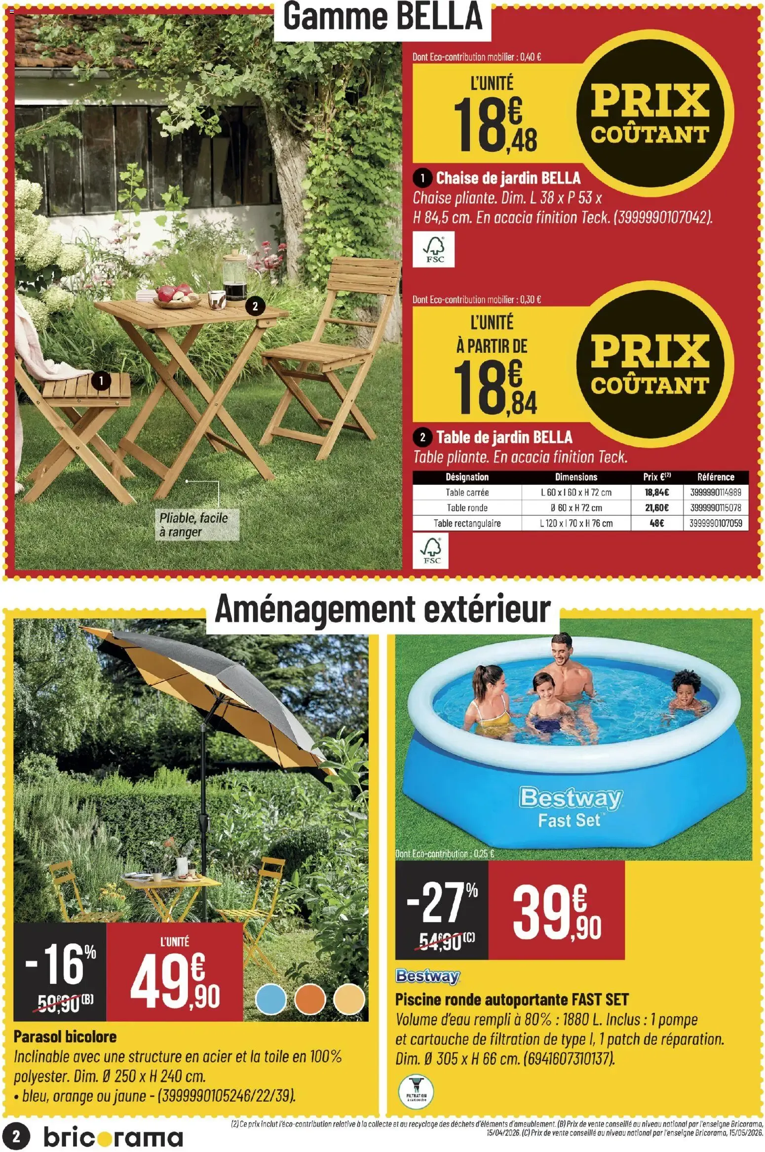 Bricorama catalogue à partir du 15/07/2026 - promo en ligne du 15 juillet au 26 juillet 2026 - Catalogue page 2