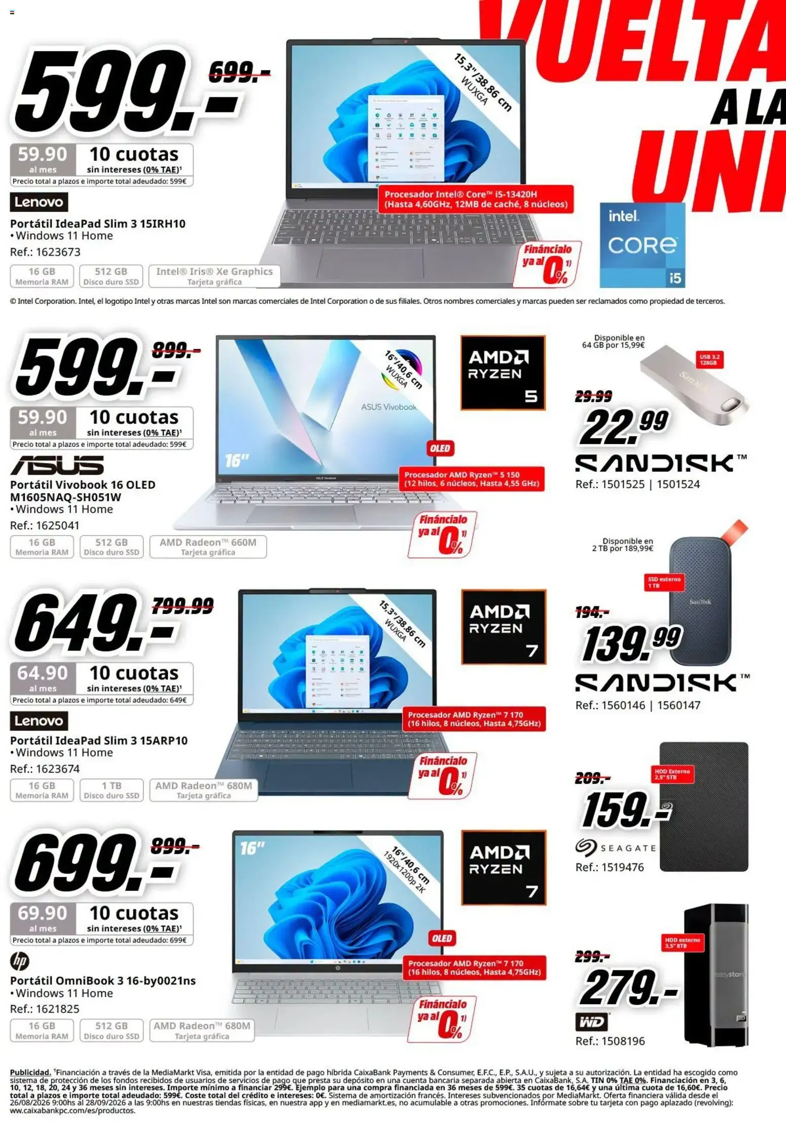 Catálogo de Media Markt Vuelta al Cole 26/08/2026 - 07/09/2026 26 de agosto al 7 de septiembre 2026 - Página 11