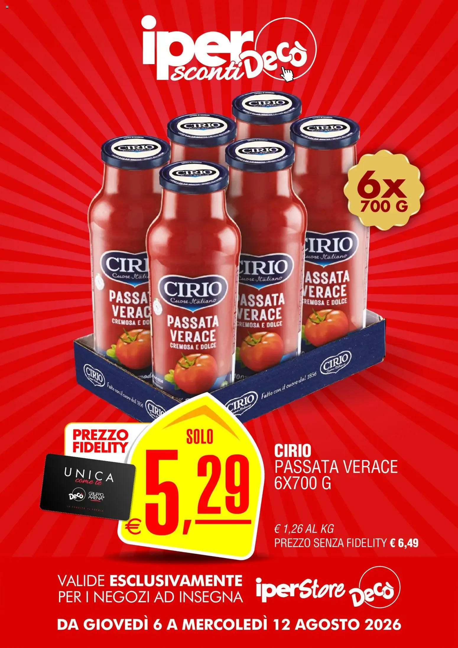 Nuovo Decò volantino iperStore Sicilia dal 06/08/2026 > offerte anteprima 🛍️ da 6 agosto a 12 agosto di 2026 - Pagina del volantino 5
