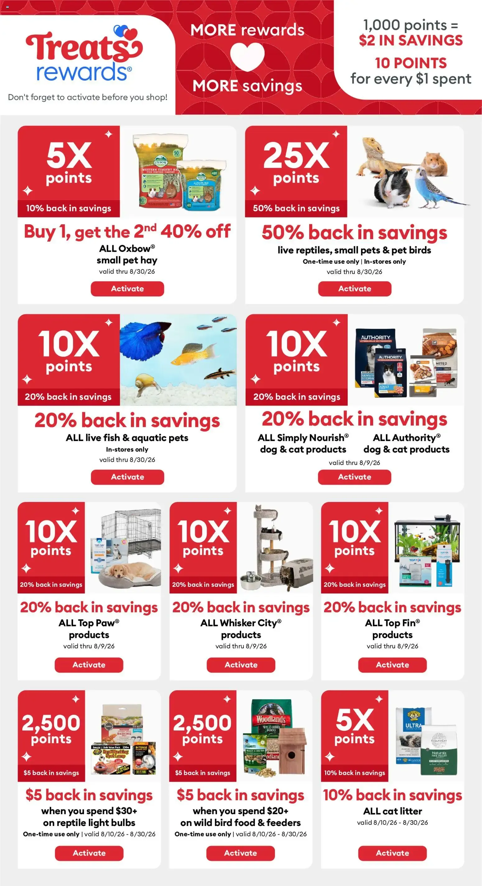 Petsmart weekly flyer / circulaire from Aug 10, 2026 > weekly specials & deals from August 10 to August 16 2026 - flyer page 10
