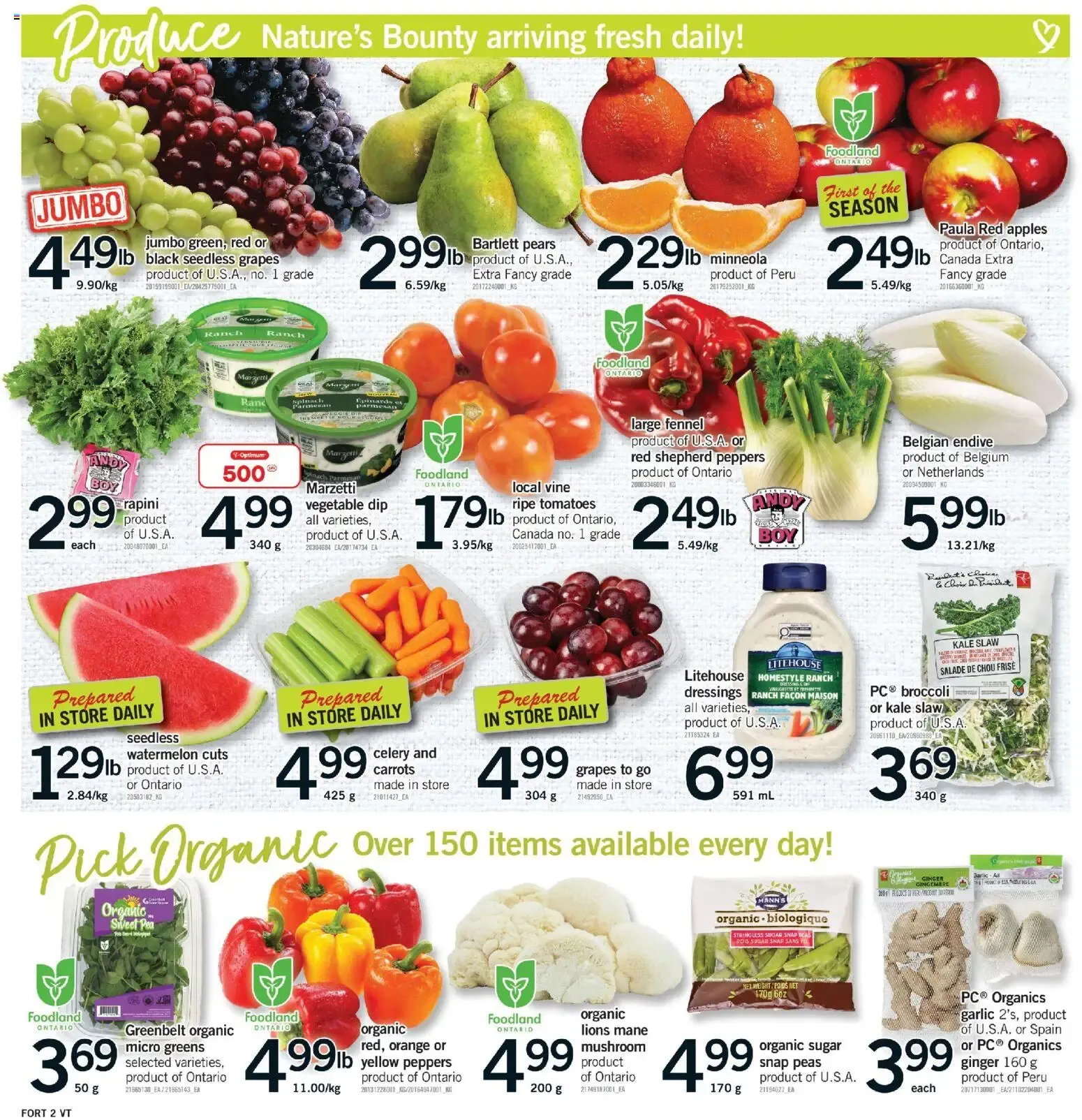 Fortinos weekly flyer / circulaire from Sep 3, 2026 > weekly specials & deals from September 3 to September 9 2026 - flyer page 3