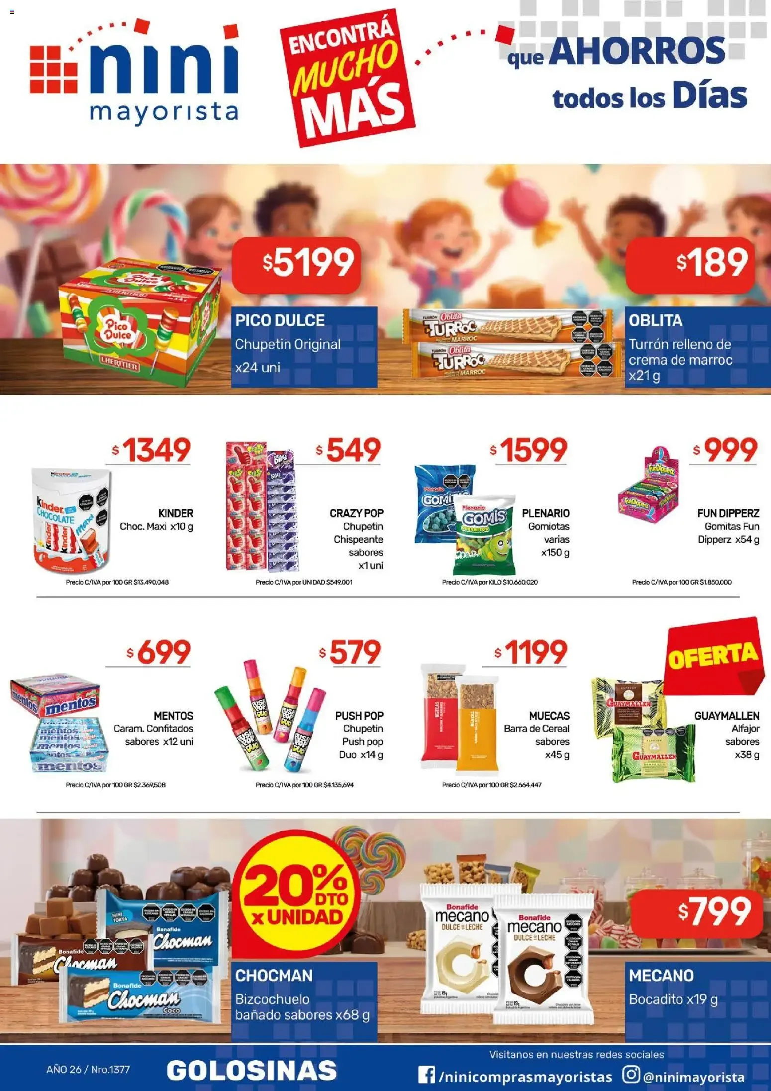 Ofertas de NINI Mayorista catálogo del 14/09/2026 - 20/09/2026 14 de septiembre al 20 de septiembre 2026 - Página 32 del catálogo