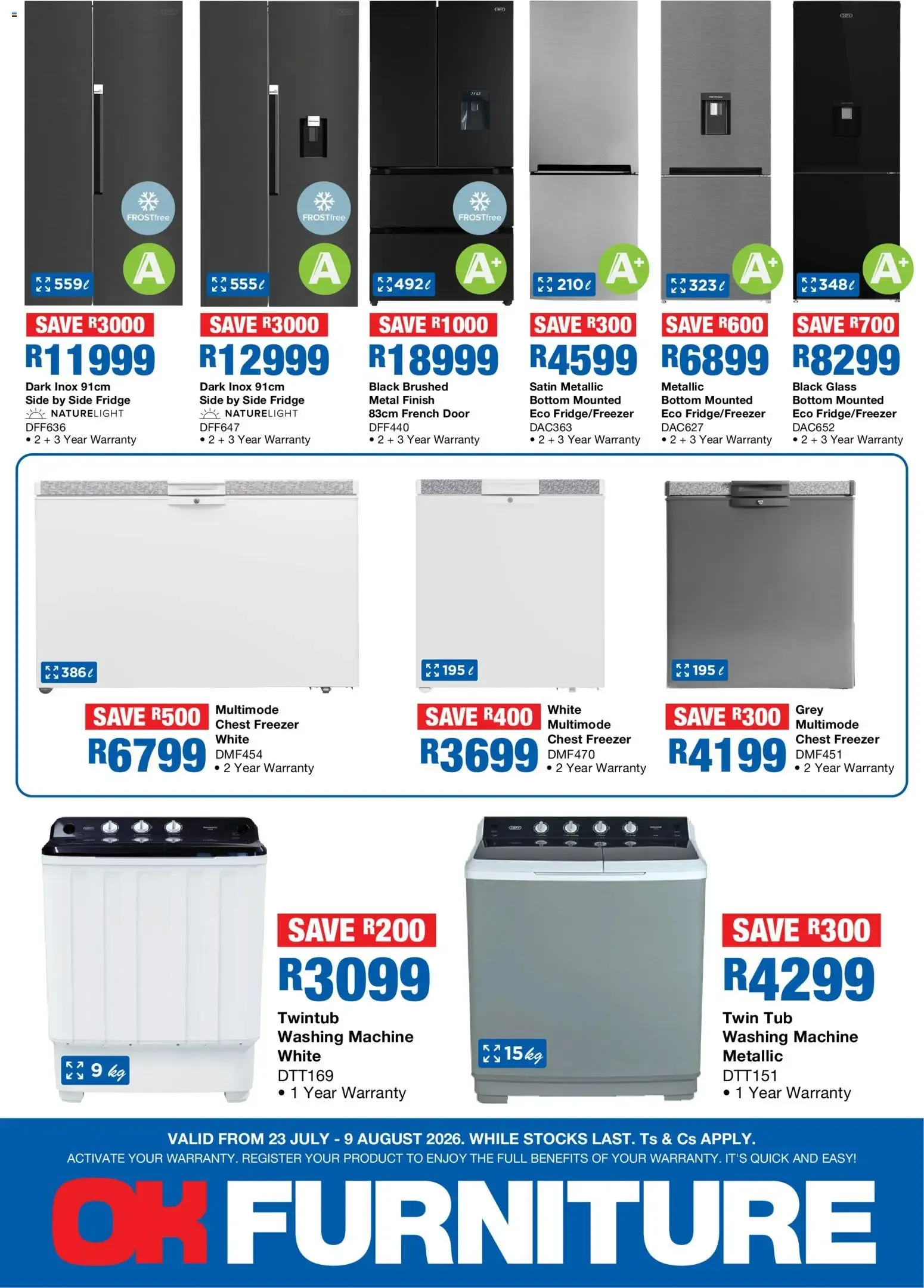 Defy Cozy Home Winter Deals - OK Furniture from 23 July to 9 August 2026 - Catalogue Page 2