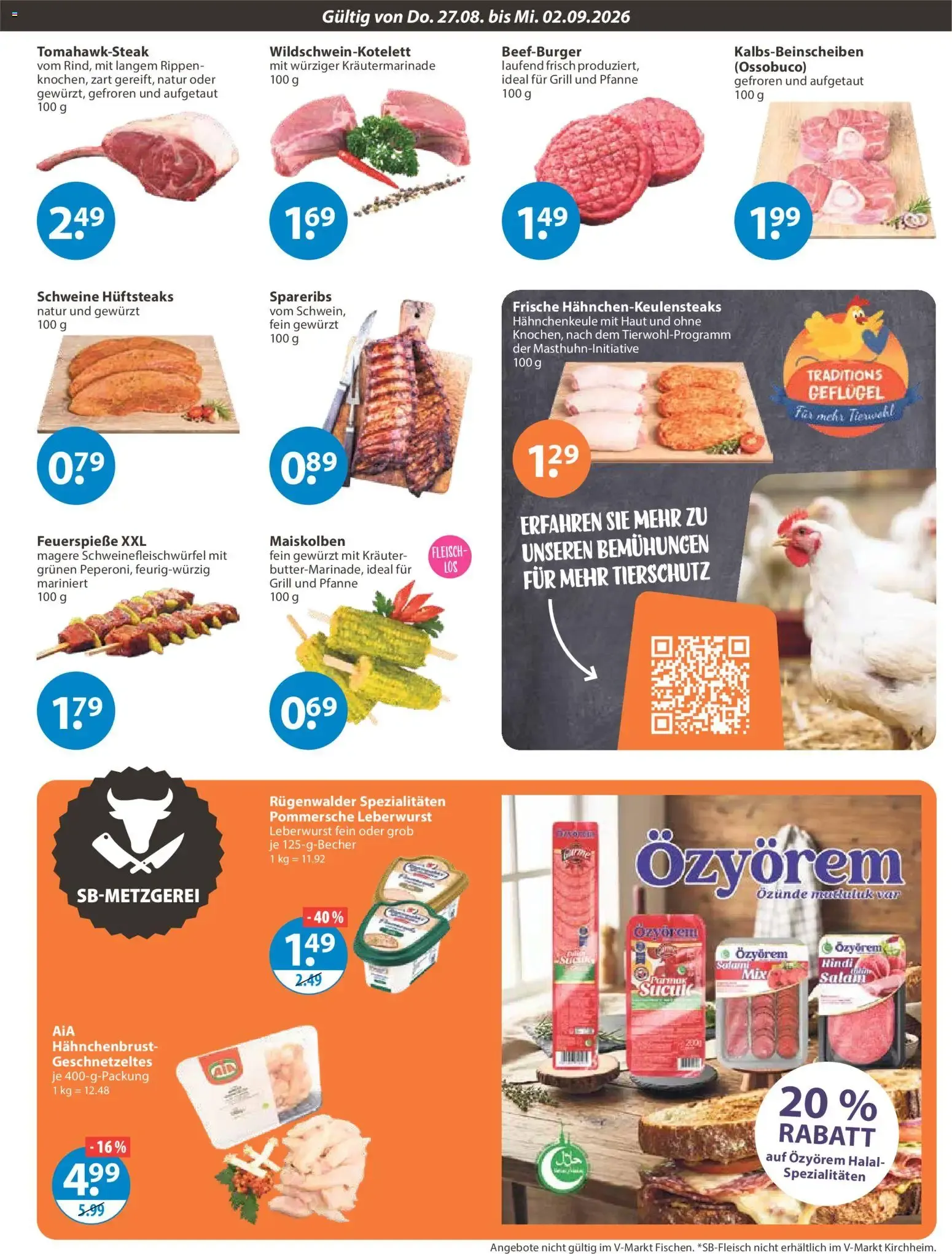 Angebote V-Markt Angebote (ab 27.08.2026) von 27. August bis 2. September 2026 - Prospekt seite 3
