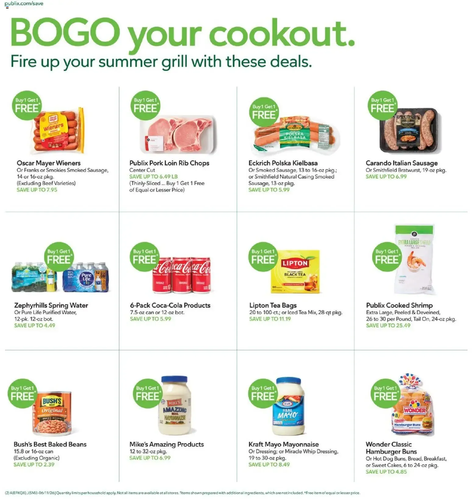 Weekly ad Publix Weekly ad from (06/10/2026) - Ad this week, Flyer from June 10 to June 16 2026 - Page 2