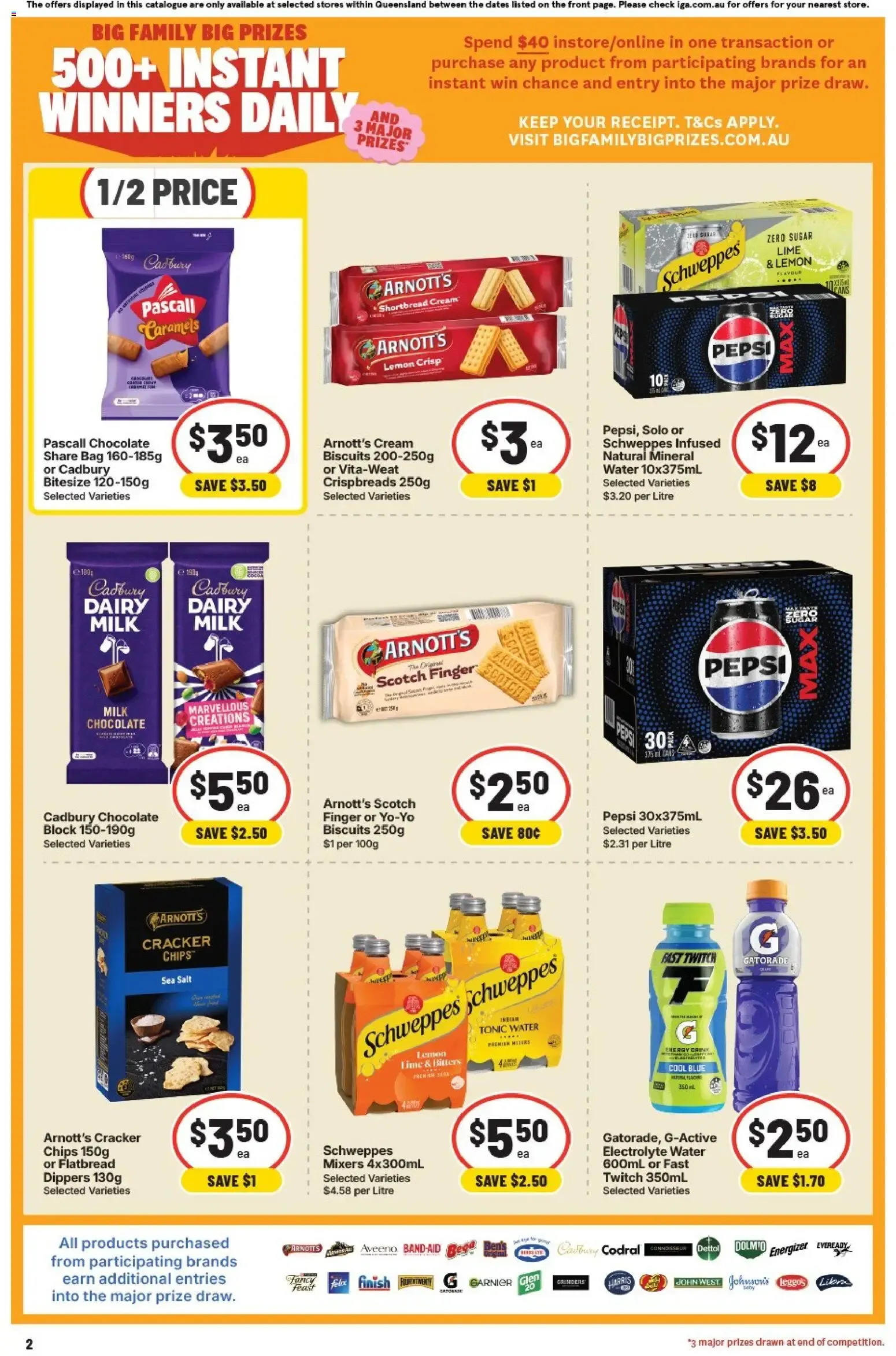 IGA Big Family Big Prizes - Catalogue valid from 8 July to 14 July 2026 - page 2