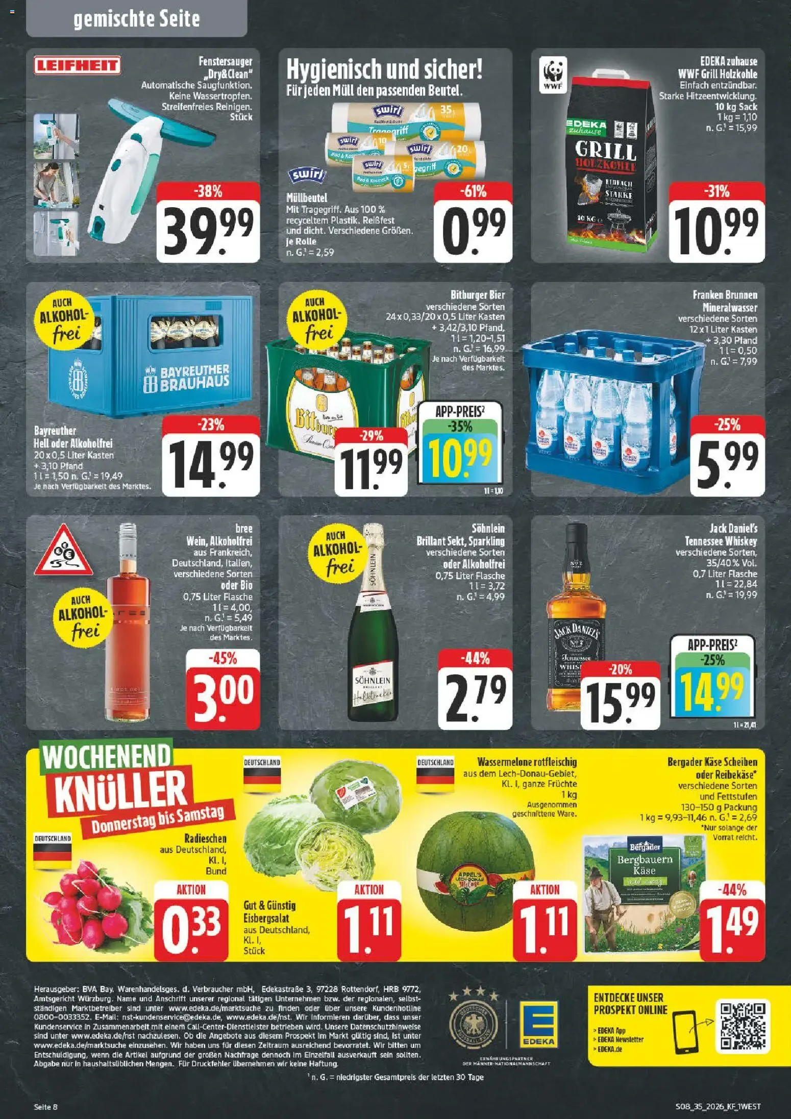 nah & gut Prospekt (ab 24.08.2026) zum Blättern von 24. August bis 29. August 2026 - Prospekt seite 8