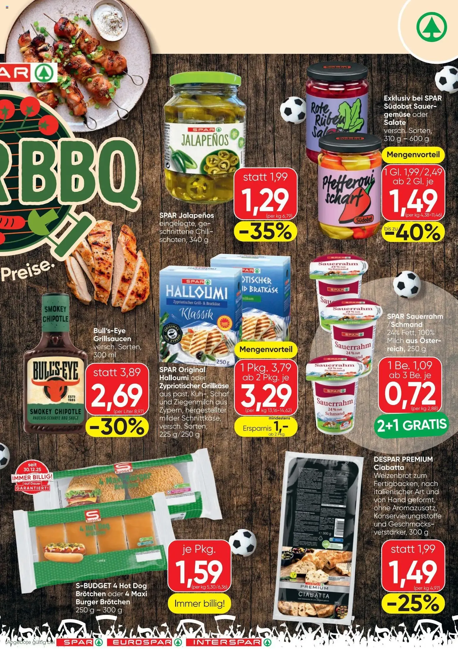 SPAR BBQ von 11. Juni bis 8. Juli 2026 - Flugblätt seite 4