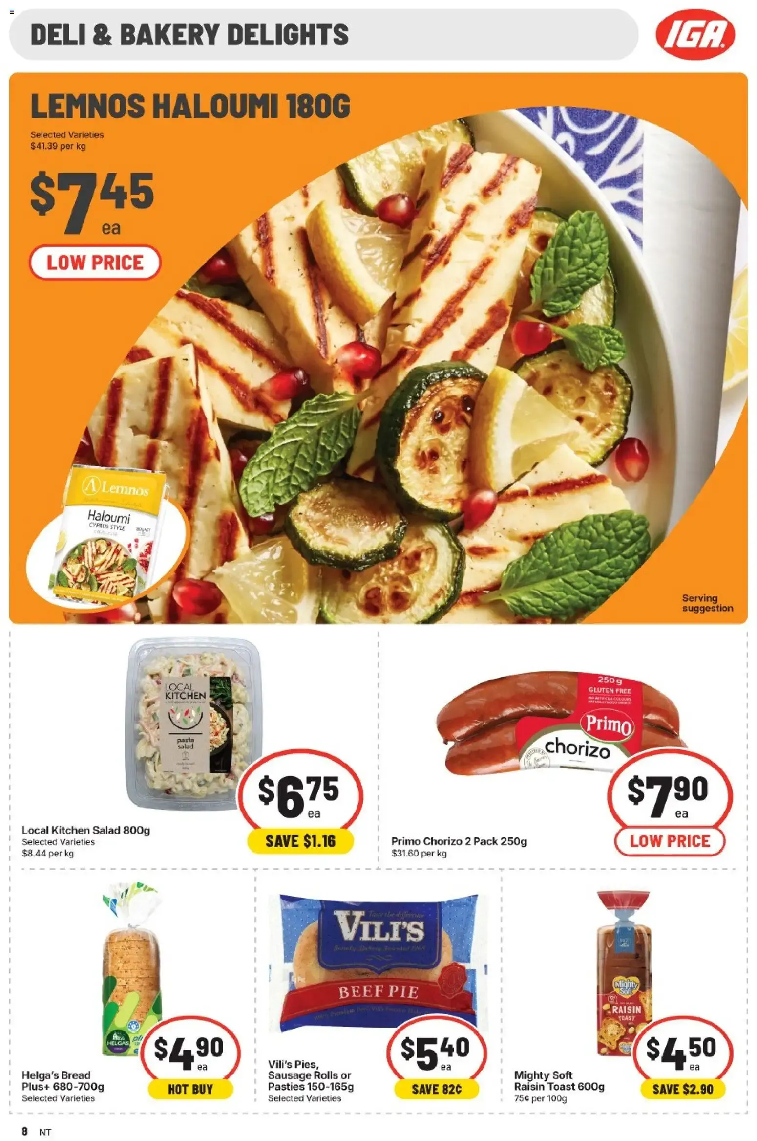 IGA catalogue valid from 07/10/2026 > Online Australia - Catalogue valid from 7 October to 13 October 2026 - page 8