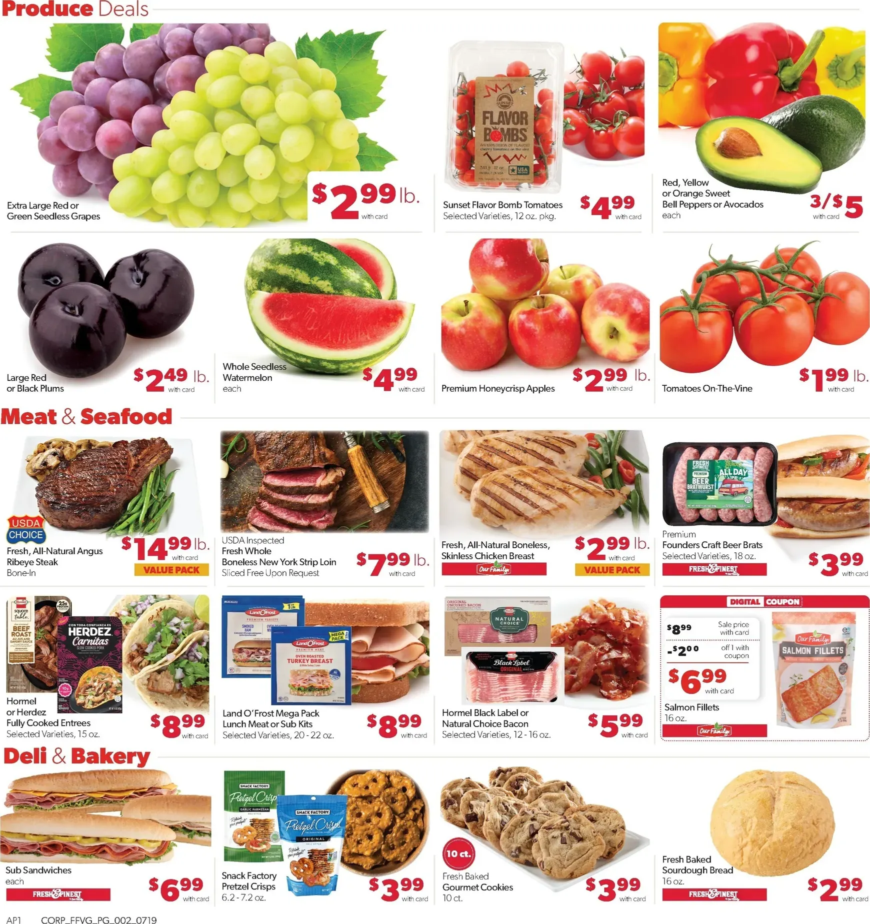 Weekly ad Current Family Fare leaflet valid from Sunday 07/19/2026 to Saturday 07/25/2026 from July 19 to July 25 2026 - Page 2