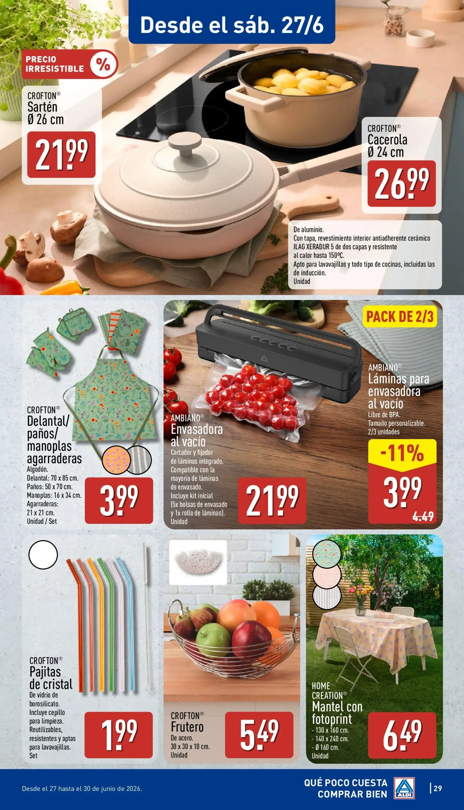 Catálogo de Aldi folleto Canarias del 22/06/2026 | Catálogo 22 de junio al 28 de junio 2026 - Página 29