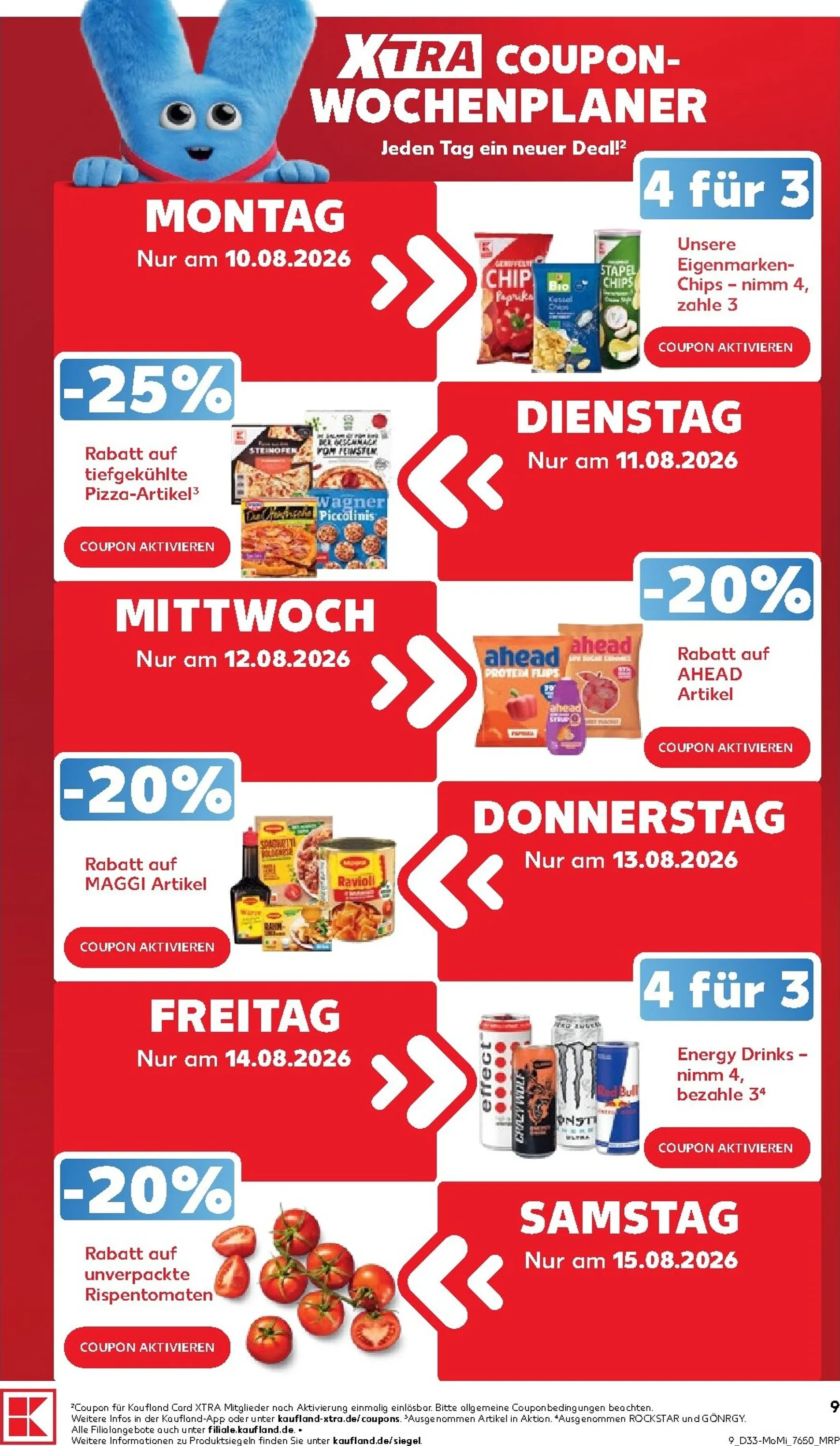 Kaufland - Richtig Sparen Prospekt nächste Woche – von Montag 10.08.2026 bis Mittwoch 12.08.2026 von 10. August bis 12. August 2026 - Prospekt seite 9