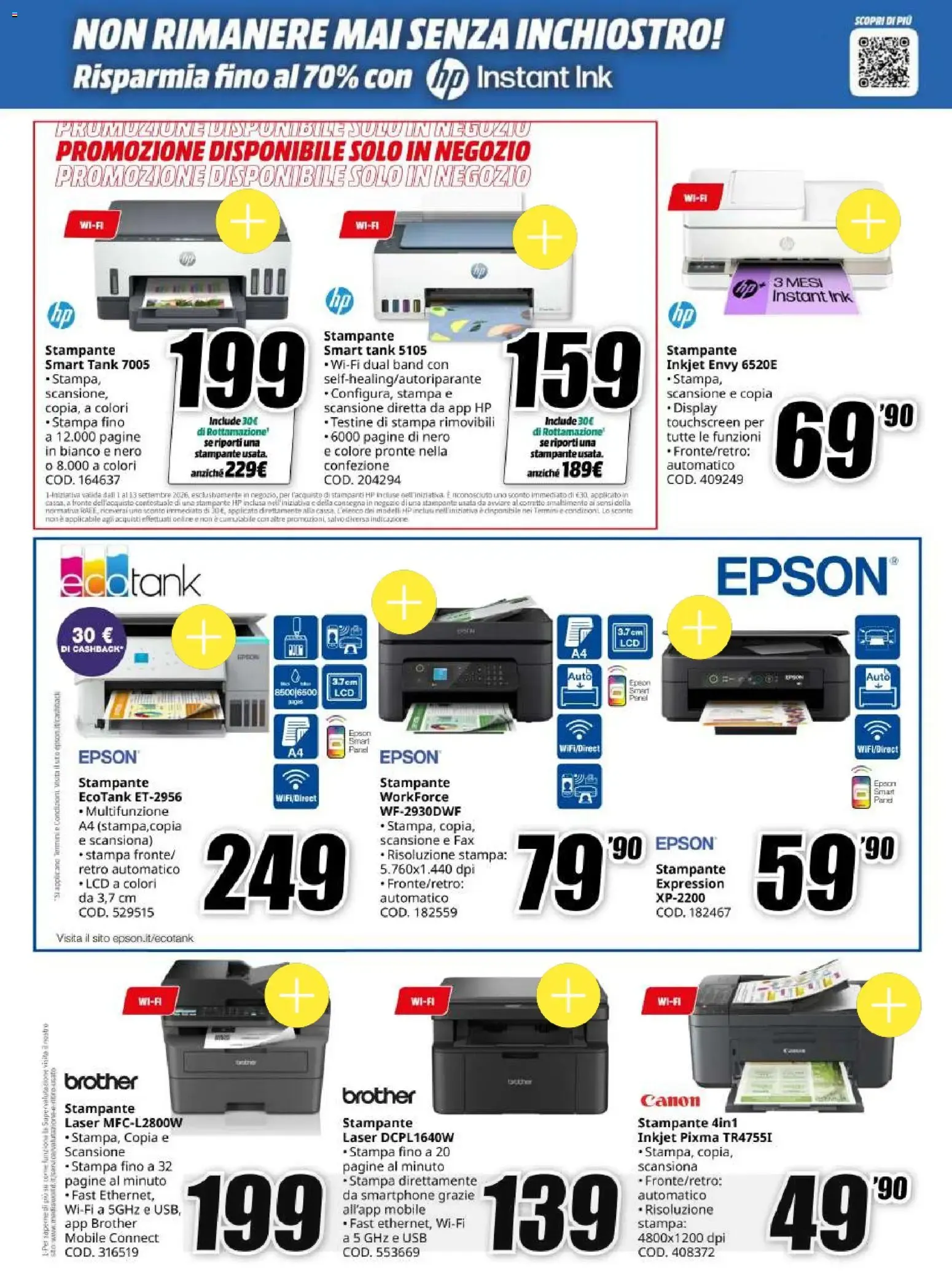 Media World: BACK TO SCHOOL - Ofertas de regreso a clases da 1 settembre a 13 settembre di 2026 - Pagina del volantino 13