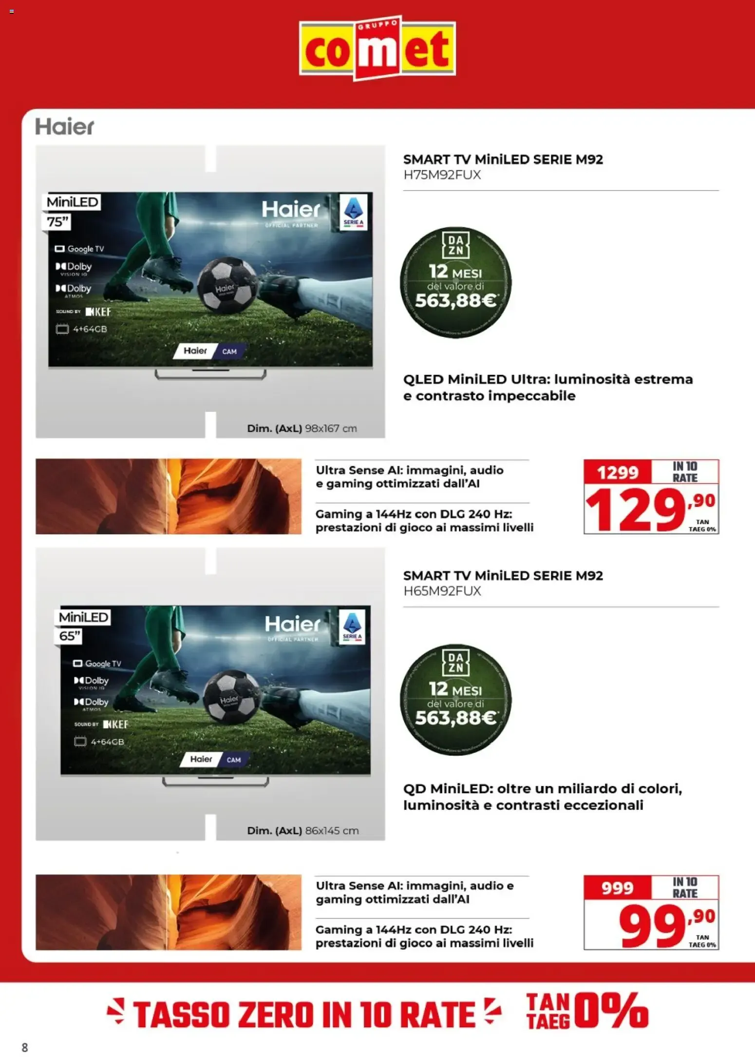Nuovo Comet volantino Audio Video dal 09/10/2026 > offerte anteprima 🛍️ da 9 ottobre a 28 ottobre di 2026 - Pagina del volantino 8