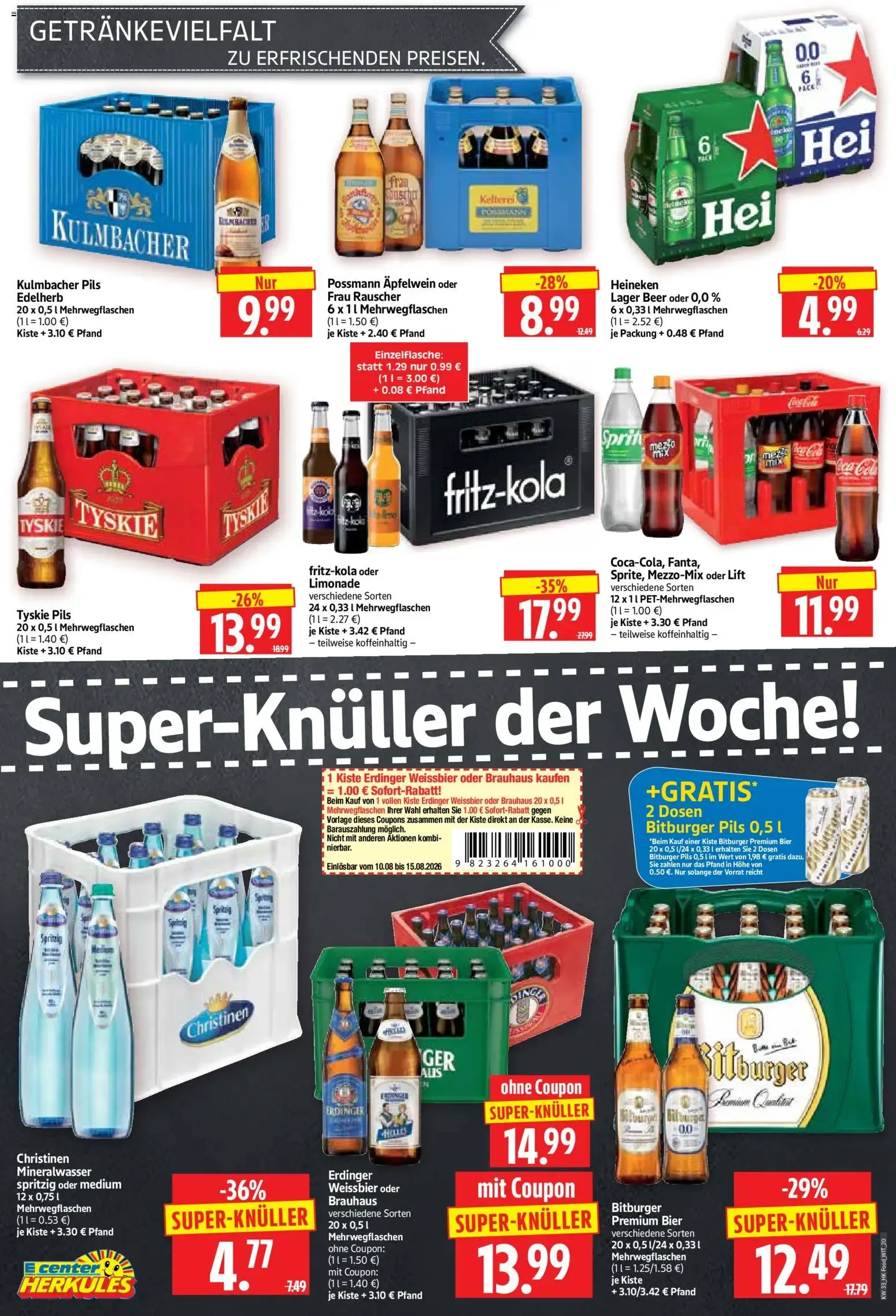 E center HERKULES Witzenhausen Knüller von 10. August bis 15. August 2026 - Prospekt seite 20