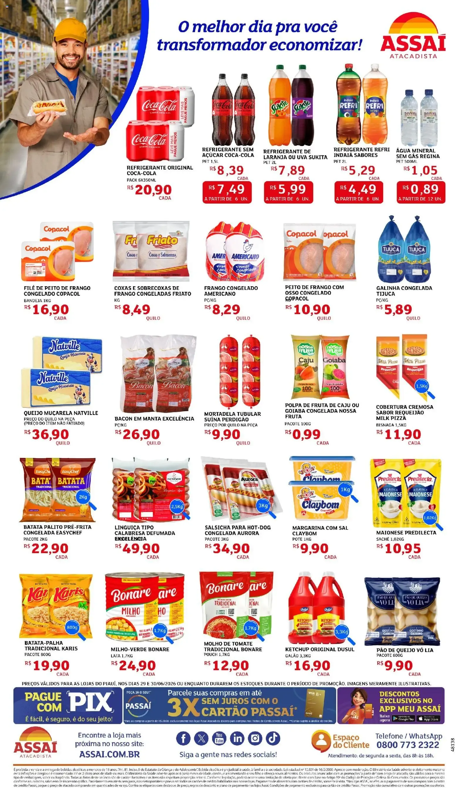 Encarte de Assaí Atacadista ofertas - PI de 29/06/2026 | Promoções Online 29 de junho até 30 de junho 2026 - Pagina 2