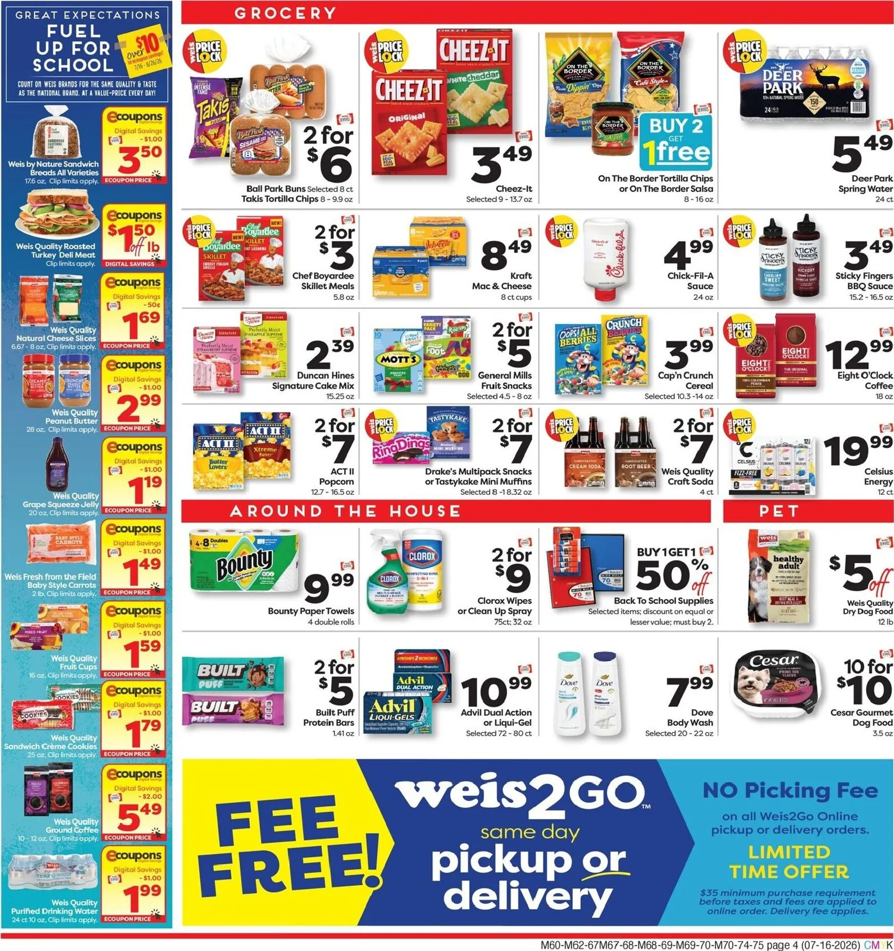 Weekly ad Weis PRICE LOCK - Extended Savings from July 16 to August 12 2026 - Page 7
