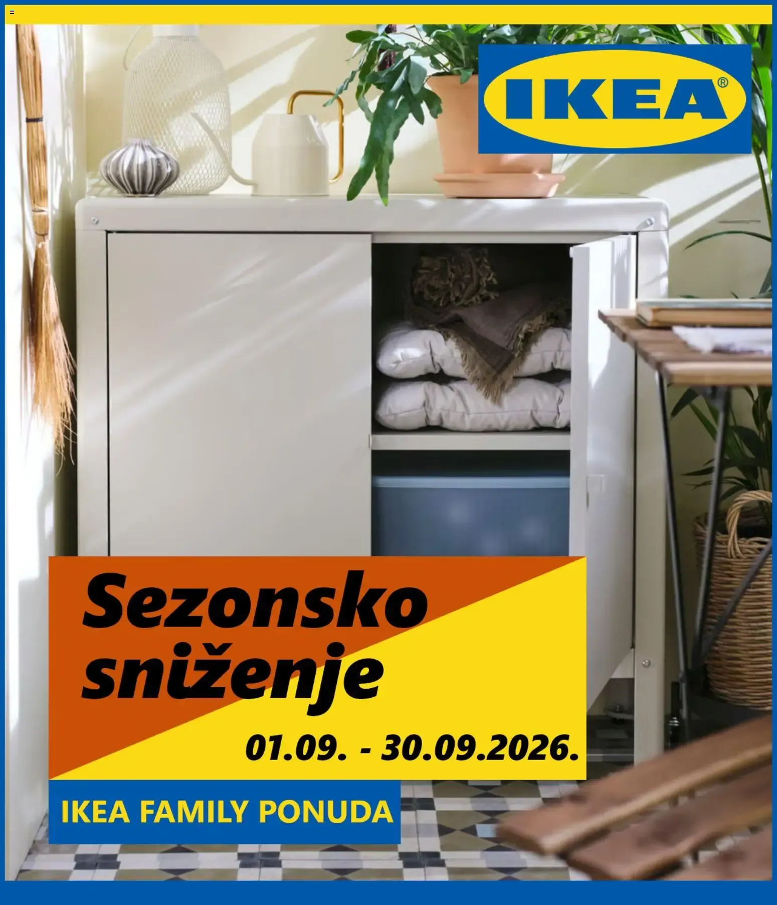 IKEA Sezonsko sniženje - IKEA Family ponuda