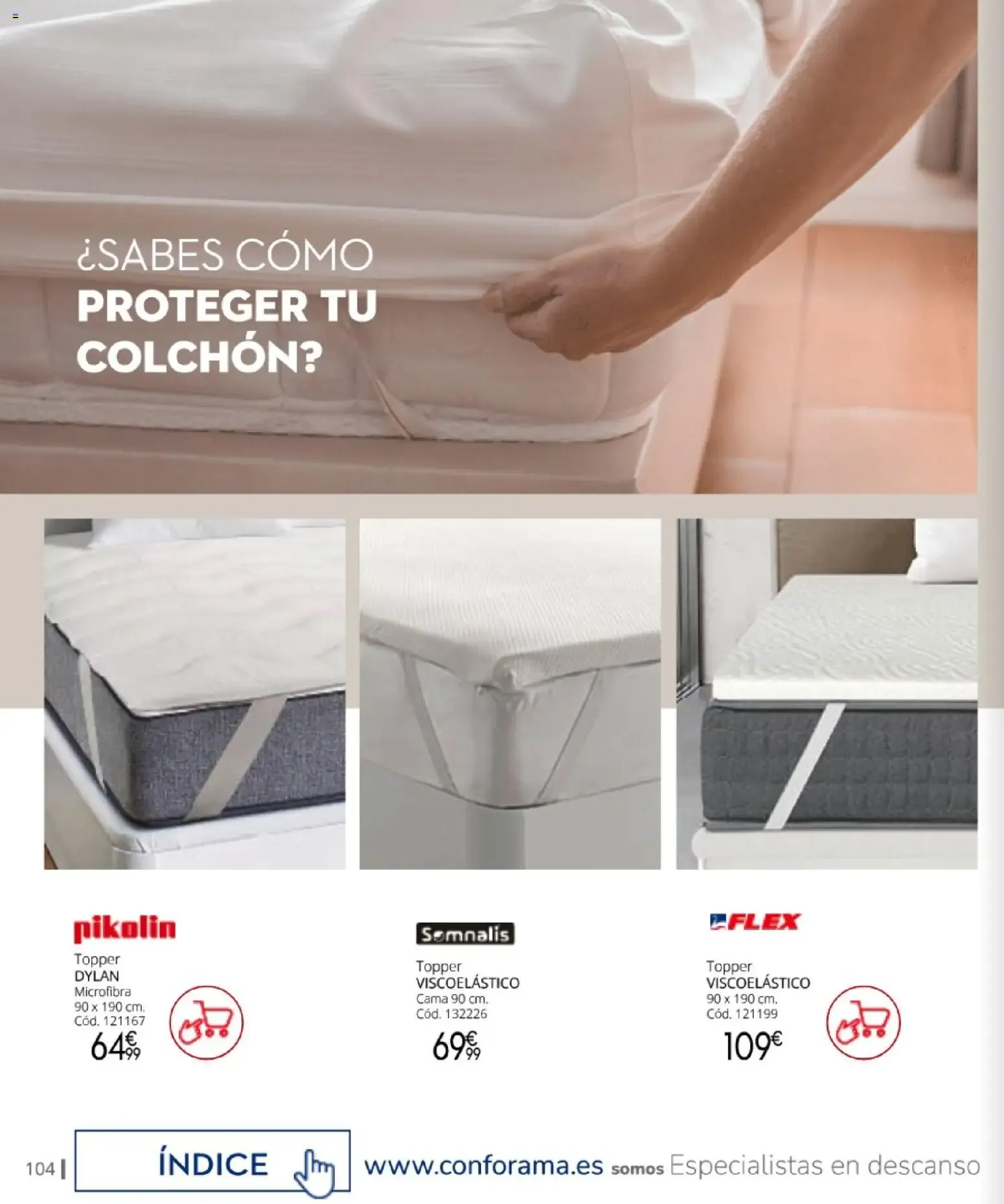 Catálogo de Conforama Camitis 06/08/2026 - 29/09/2026 6 de agosto al 29 de septiembre 2026 - Página 104