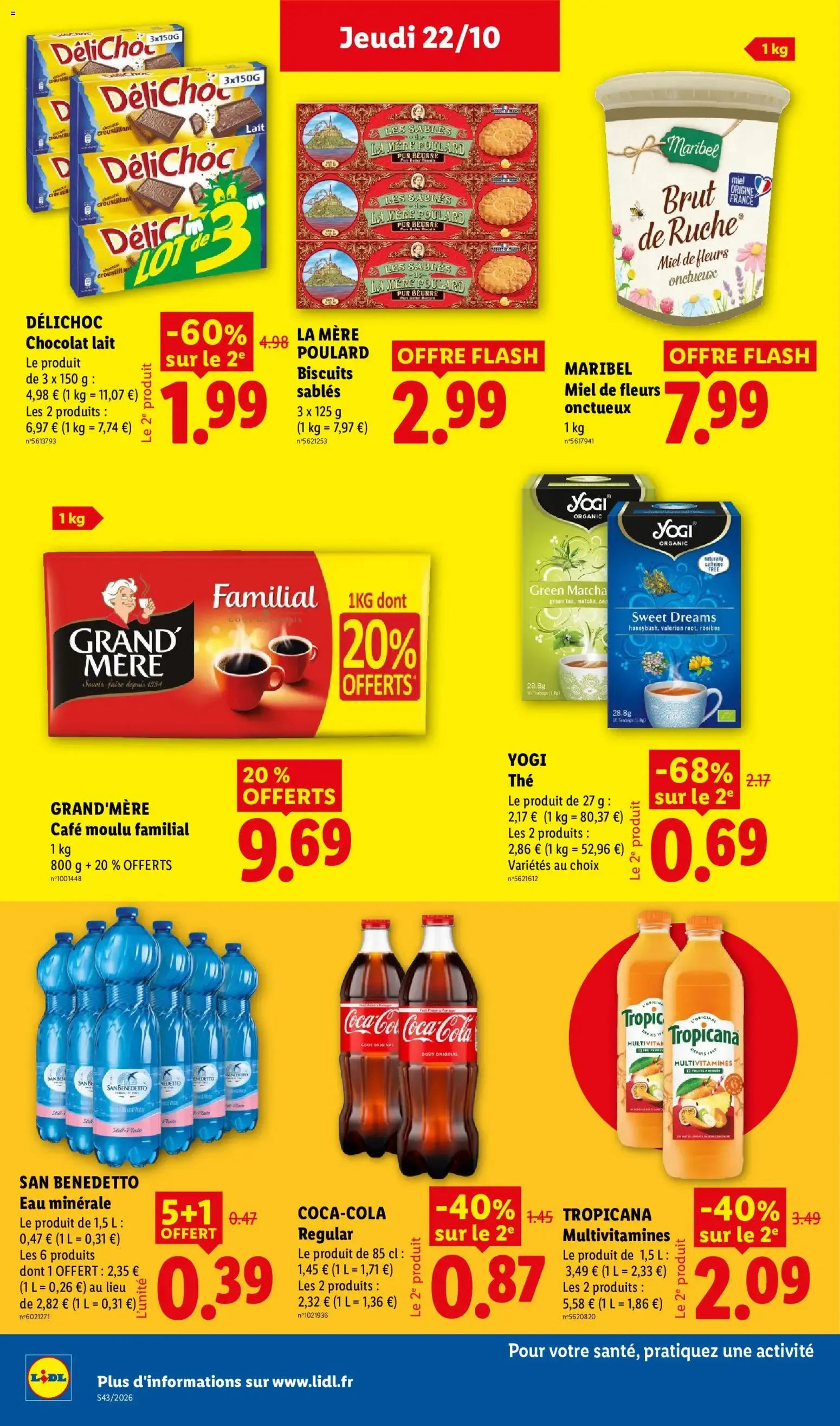 Lidl: Le Moins Toujours Plus du 22 octobre au 28 octobre 2026 - Catalogue page 22