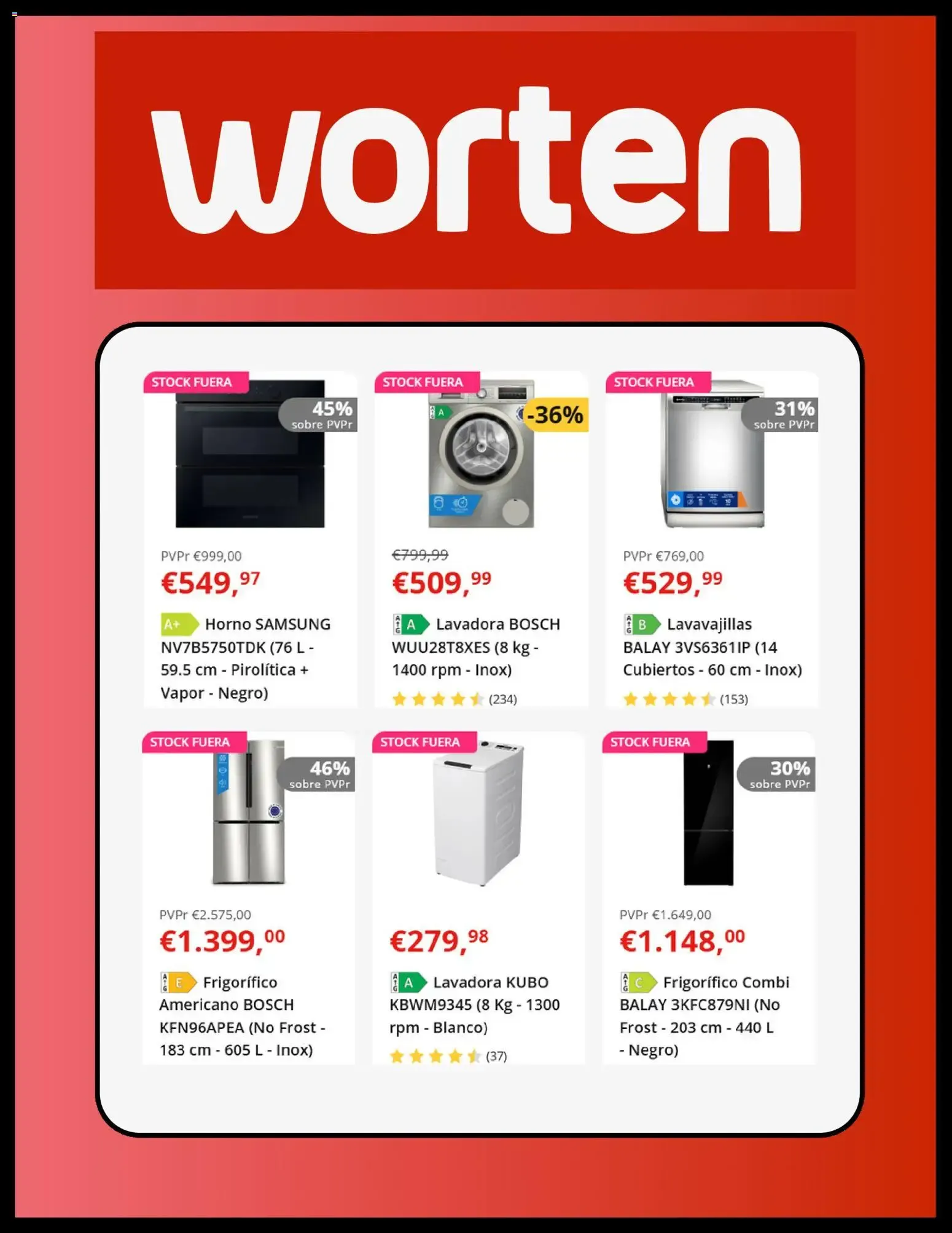 Catálogo de Worten ¡STOCK FUERA! 14 de julio al 20 de julio 2026 - Página 4