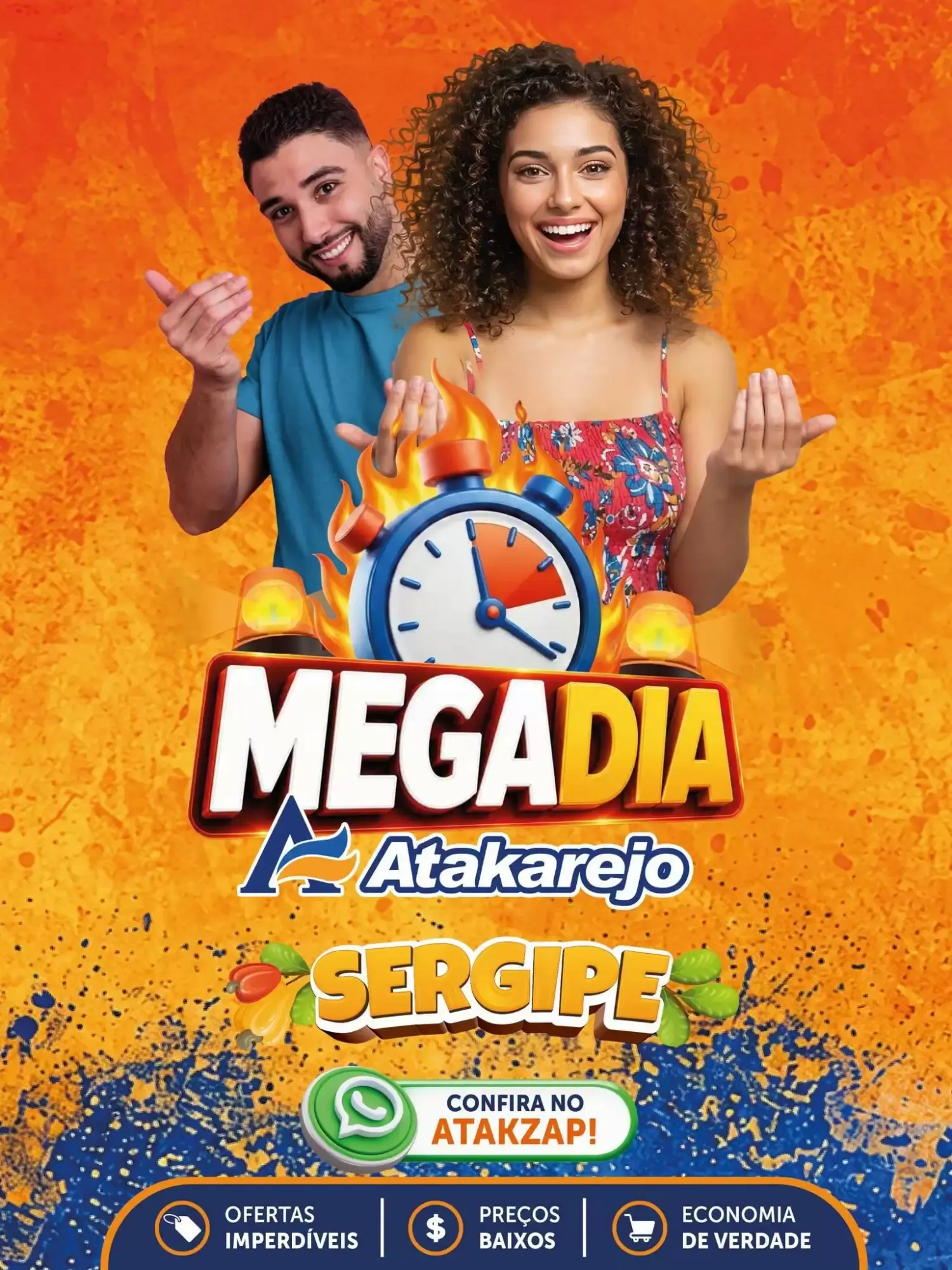 Encarte de MEGADIA Atakarejo Sergipe 28 de agosto até 31 de agosto 2026 - Pagina 1