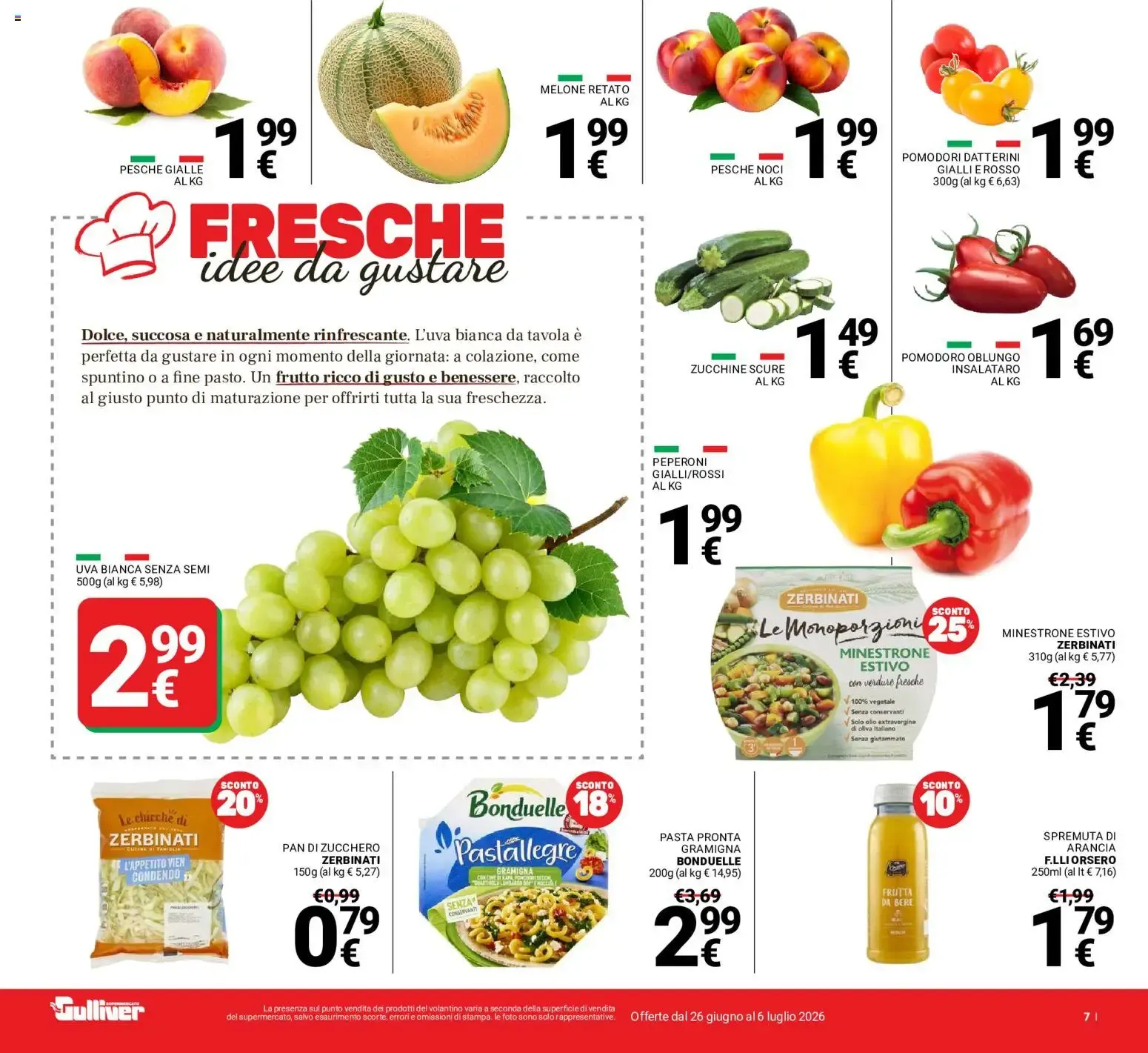 Nuovo Gulliver volantino dal 26/06/2026 > offerte anteprima 🛍️ da 26 giugno a 6 luglio di 2026 - Pagina del volantino 7