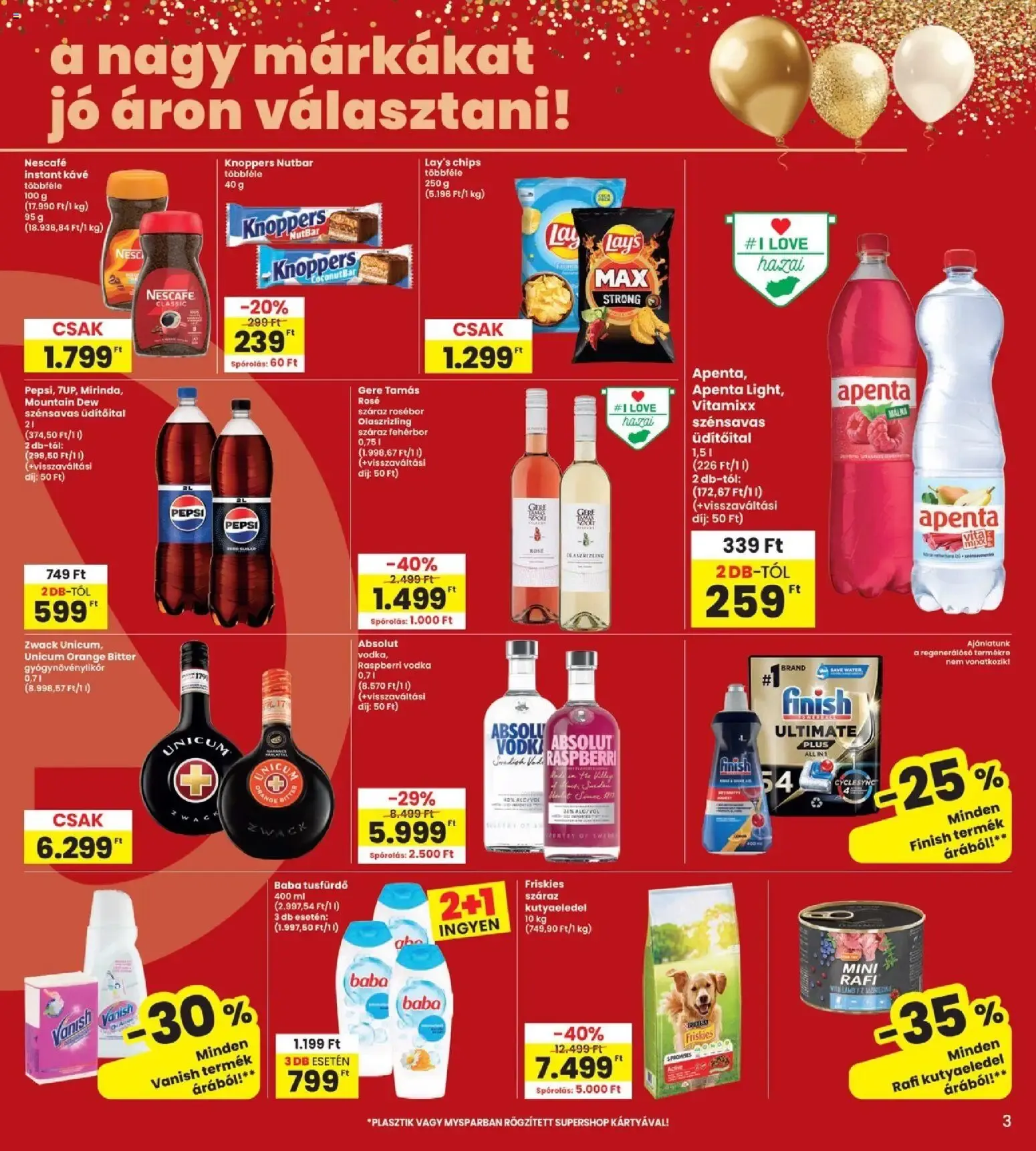 Katalógus Interspar akciós újság - 2026.08.13. -tól/töl > akció, lapozható szórólap 🛍️ augusztus 13.-tól augusztus 19.-ig 2026. - Oldal 3