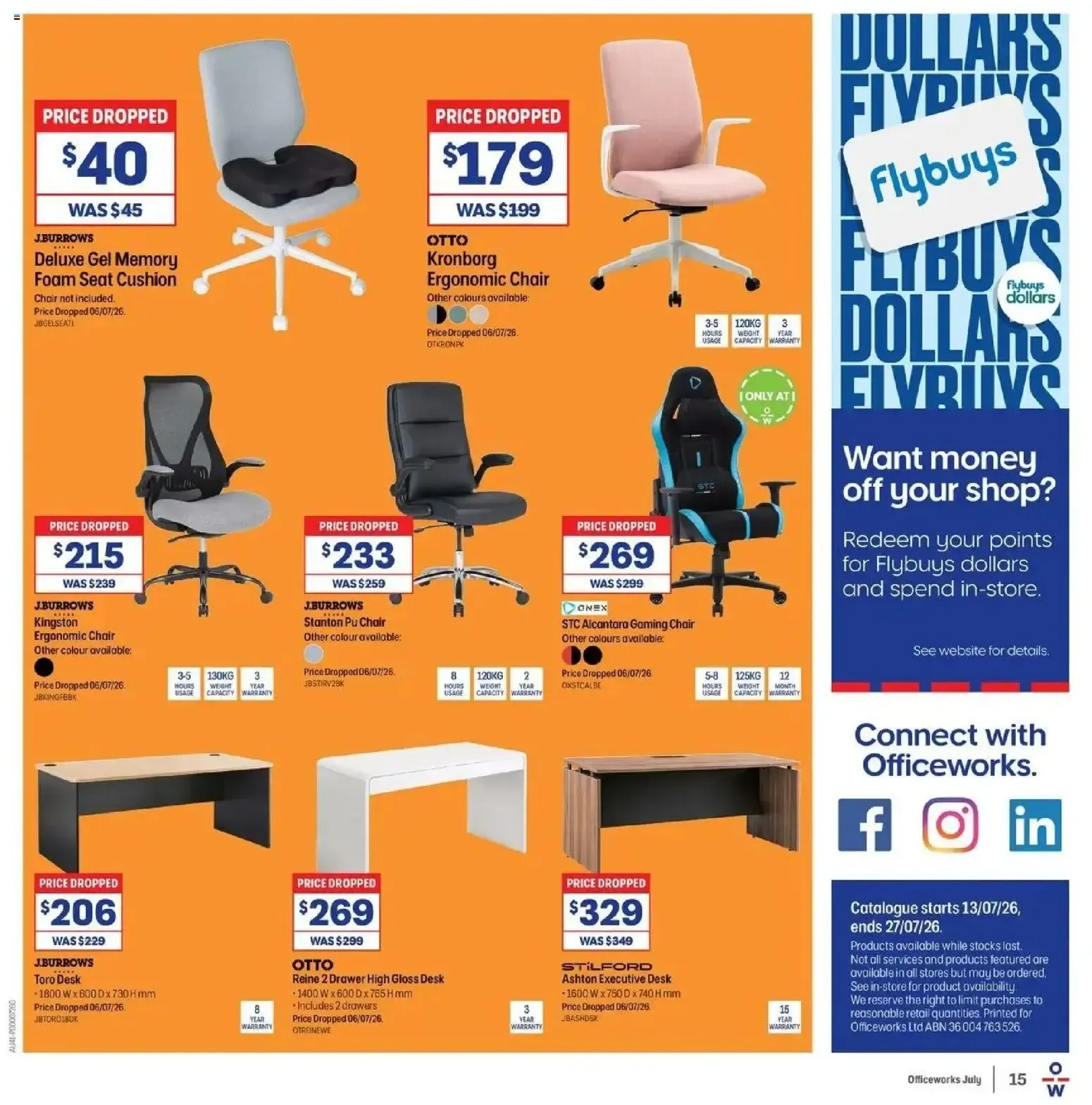 Officeworks Deals Catalogue - Catalogue valid from 13 July to 27 July 2026 - page 15