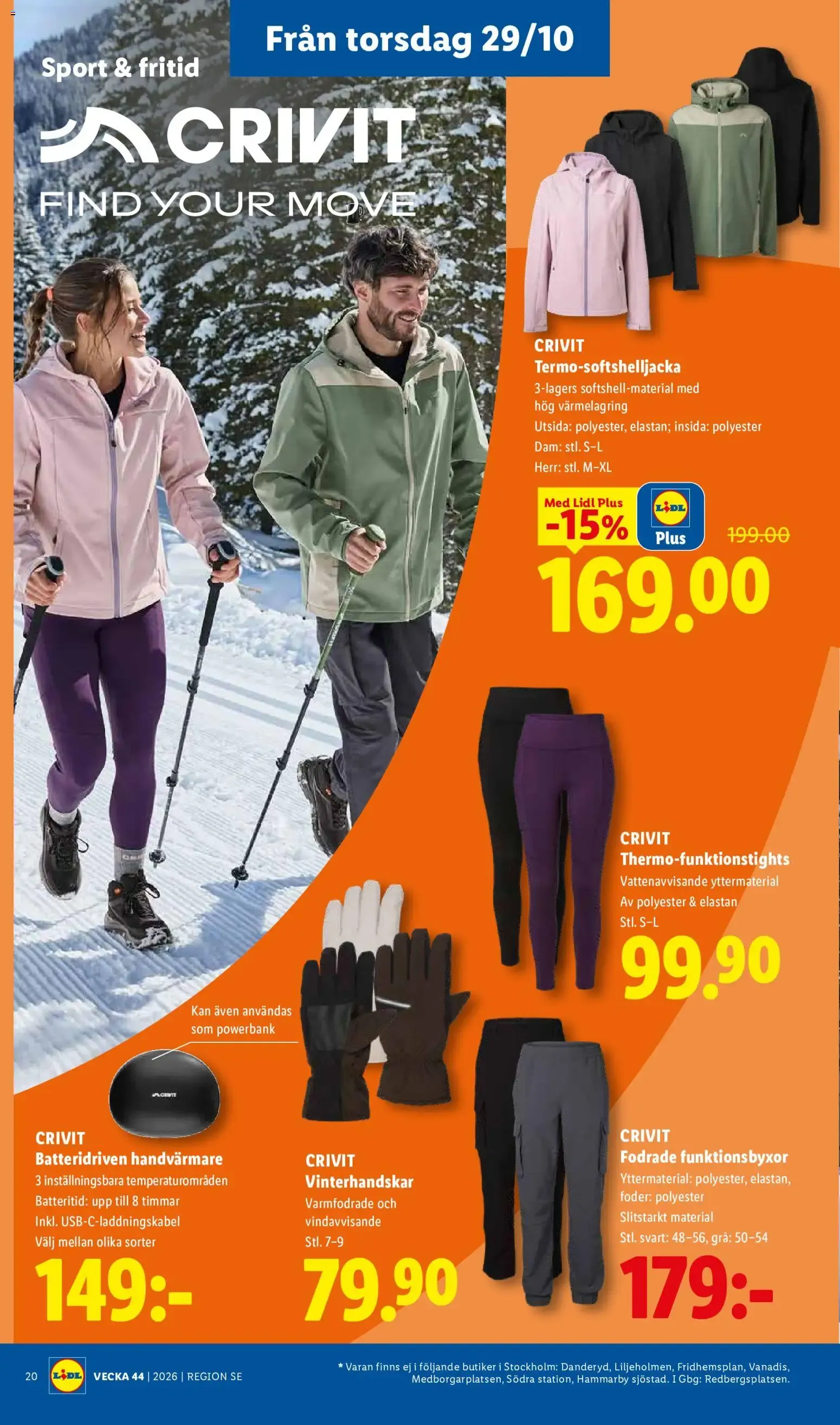 Lidl Veckans erbjudanden från 26 oktober till 1 november 2026 - Reklamblad sidor 24