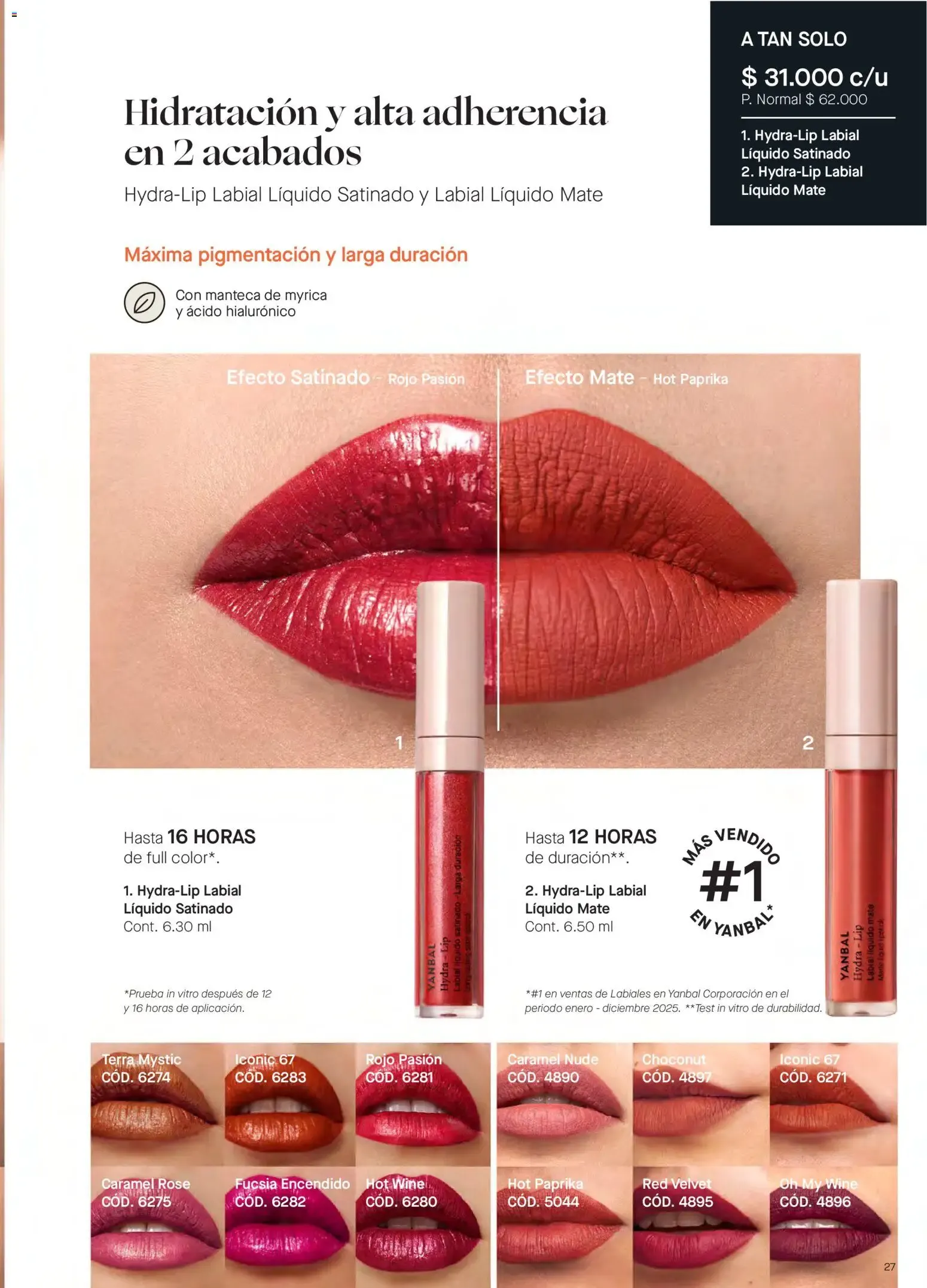 Catalogo de Yanbal - Maquillaje y Cuidado para tu Piel 12 de septiembre al 9 de octubre 2026 - Pag 27