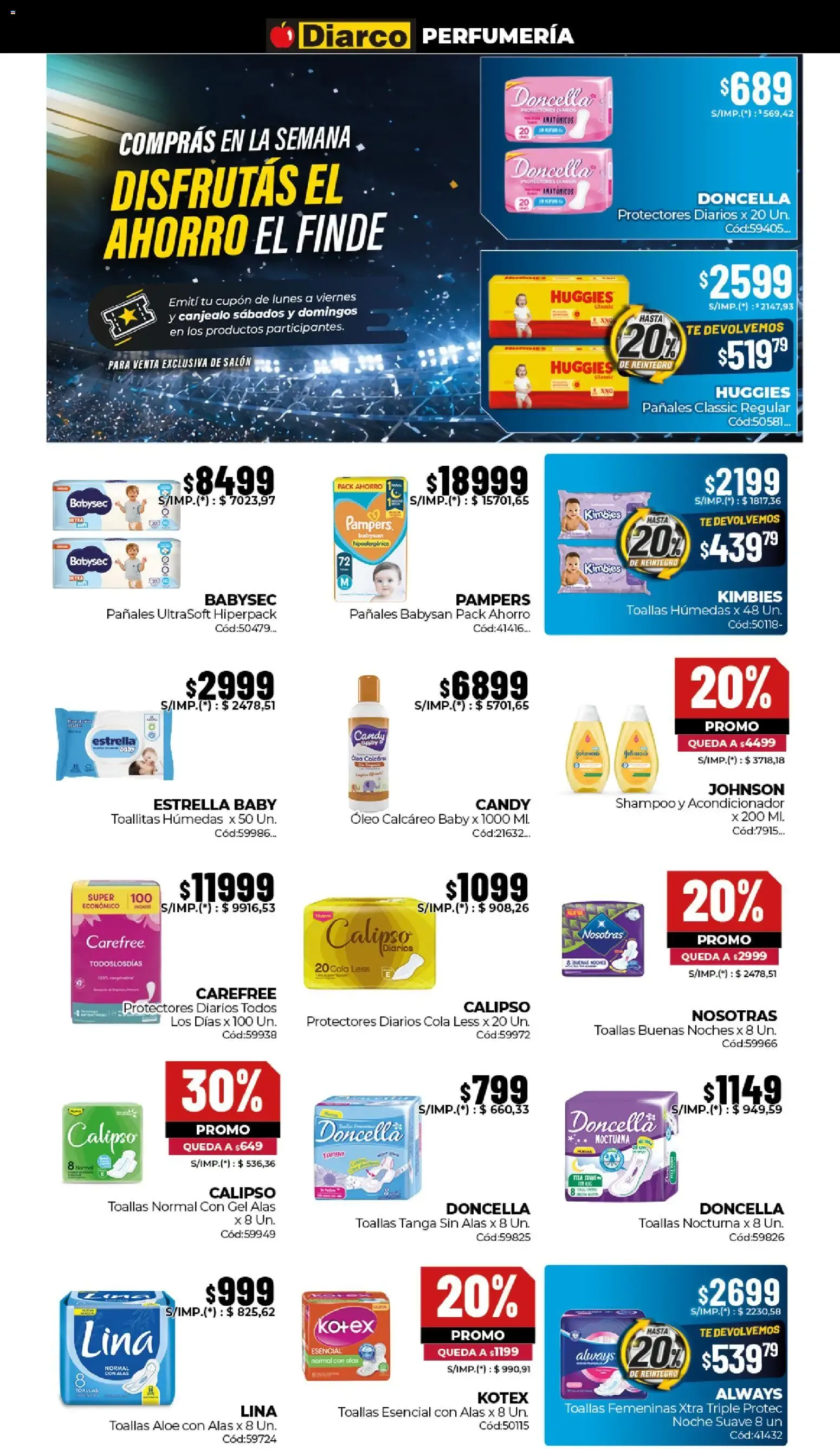 Ofertas de Diarco - Ahorros Mundiales del 22/06/2026 - 26/06/2026 22 de junio al 26 de junio 2026 - Página 11 del catálogo