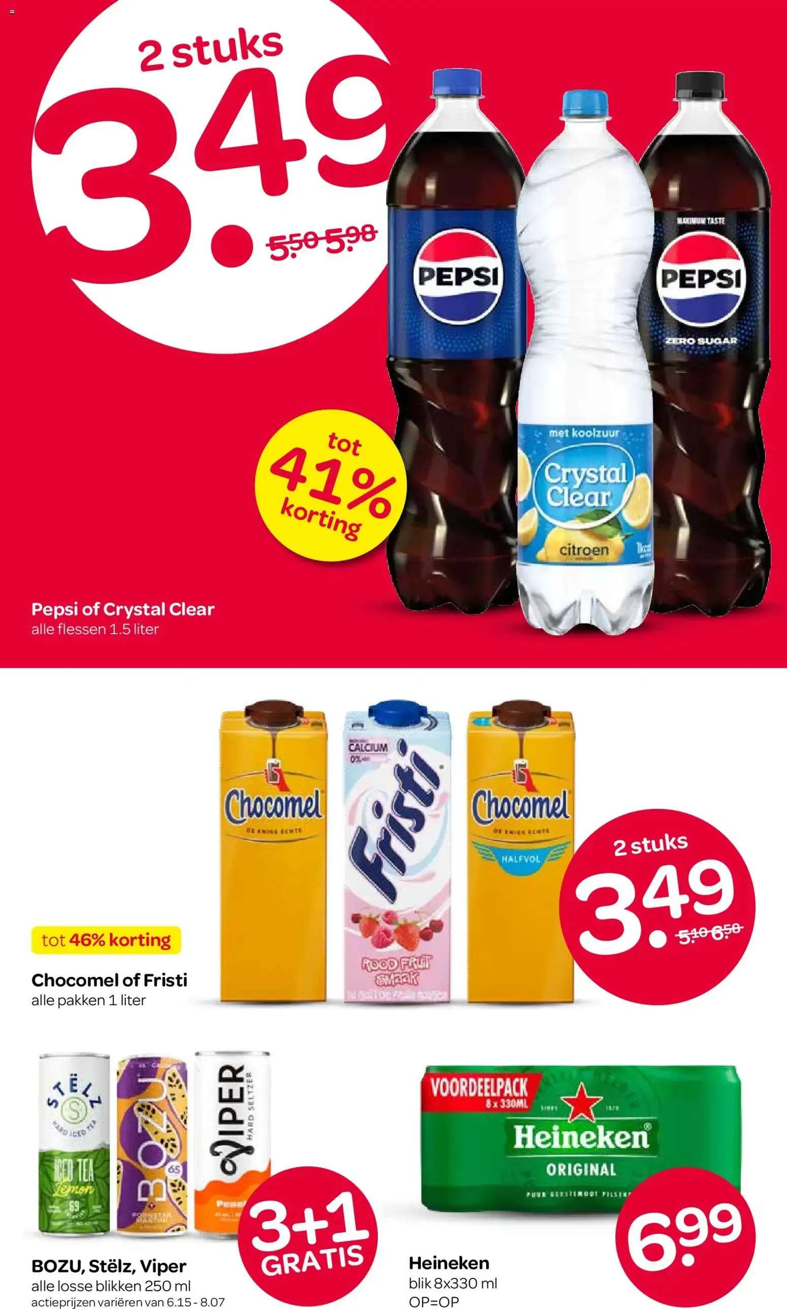 SPAR 1+1 gratis en multipacks de helados Ola y Cornetto van 16 juli tot 29 juli 2026 - Folder pagina 12