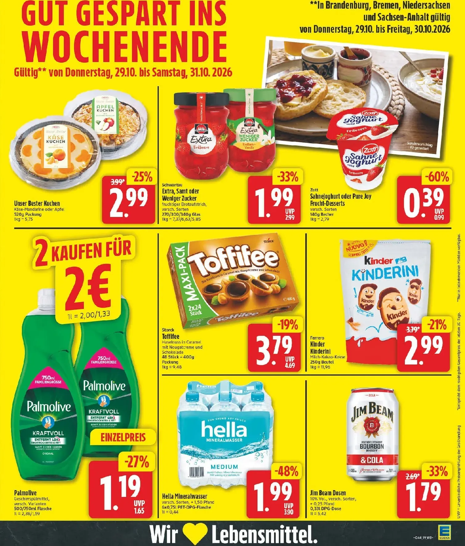 Edeka Prospekt nächste Woche – von Montag 26.10.2026 bis Samstag 31.10.2026 von 26. Oktober bis 31. Oktober 2026 - Prospekt seite 24