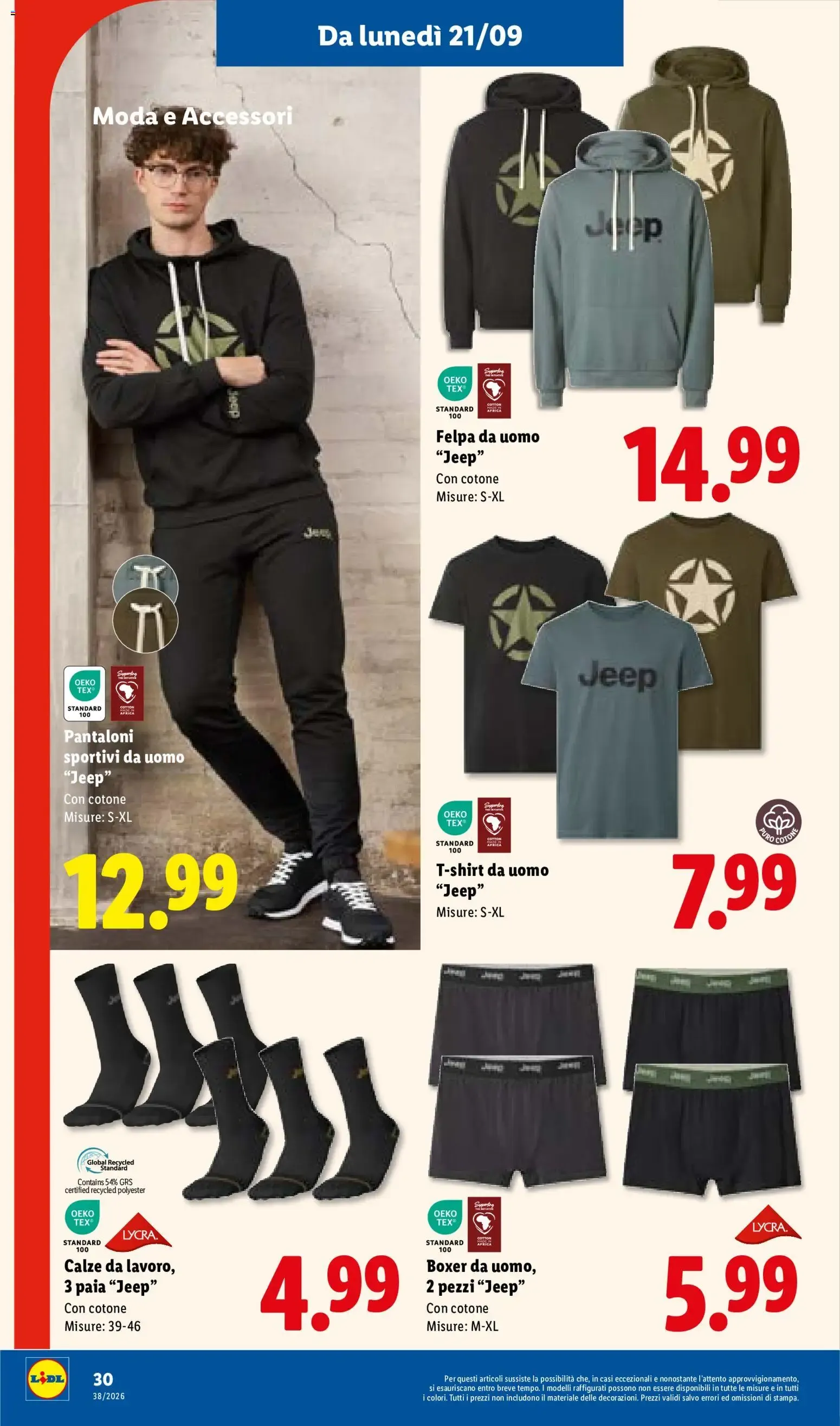 Lidl XXL Grande formato, grande convenienza y Mega Offerte da 17 settembre a 23 settembre di 2026 - Pagina del volantino 36