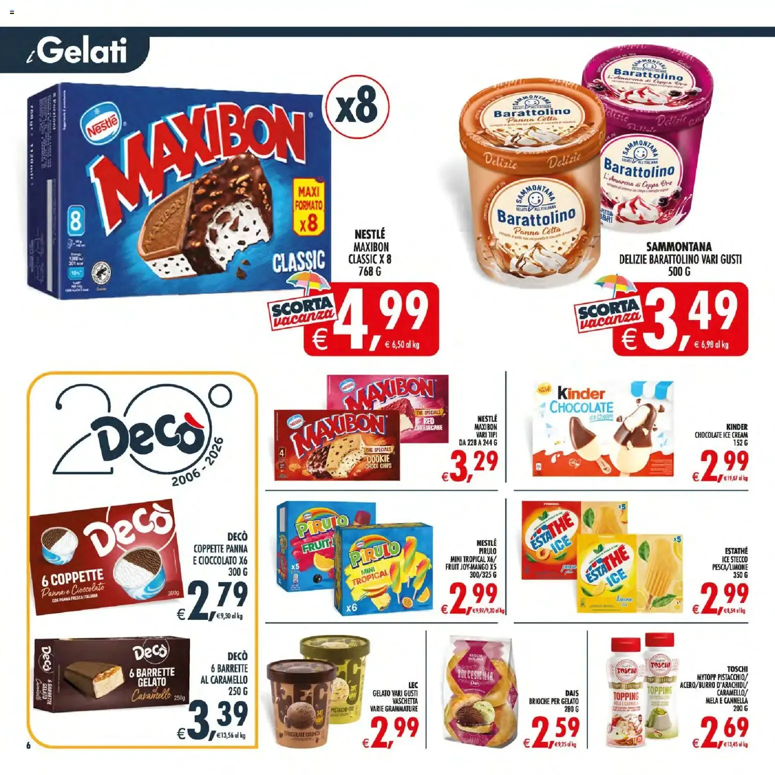 Decò volantino iperStore Superstore - Scorta Vacanza da 21 luglio a 30 luglio di 2026 - Pagina del volantino 7