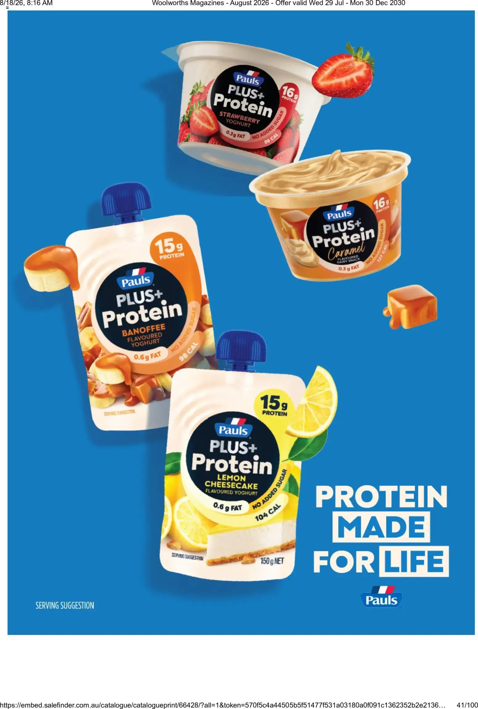 Woolworths Fresh Ideas - August 2026 - Catalogue valid from 29 July to 30 December 2030 - page 41