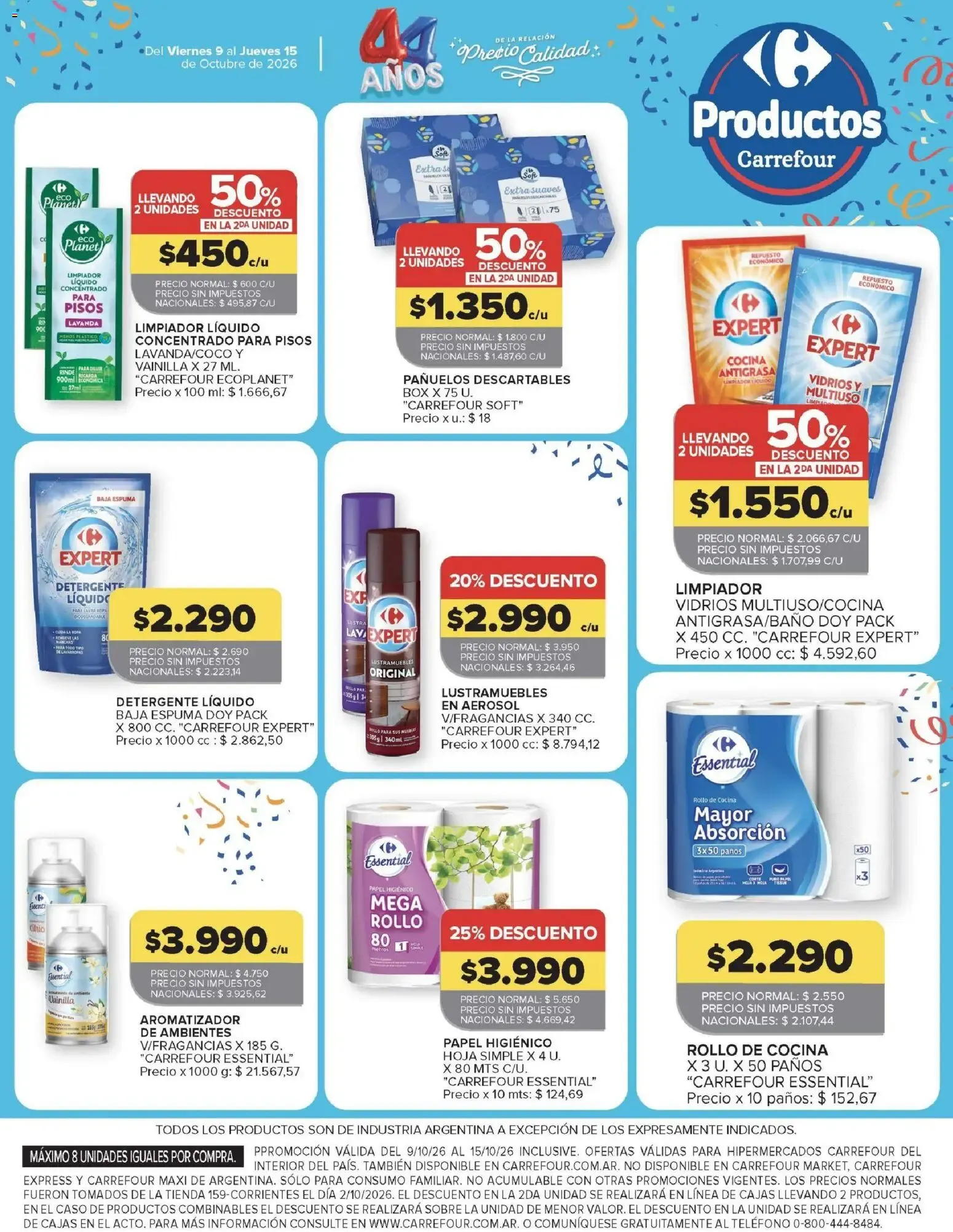 Ofertas de Carrefour Ofertas || del 09/10/2026 - 15/10/2026 || Promociones 9 de octubre al 15 de octubre 2026 - Página 28 del catálogo