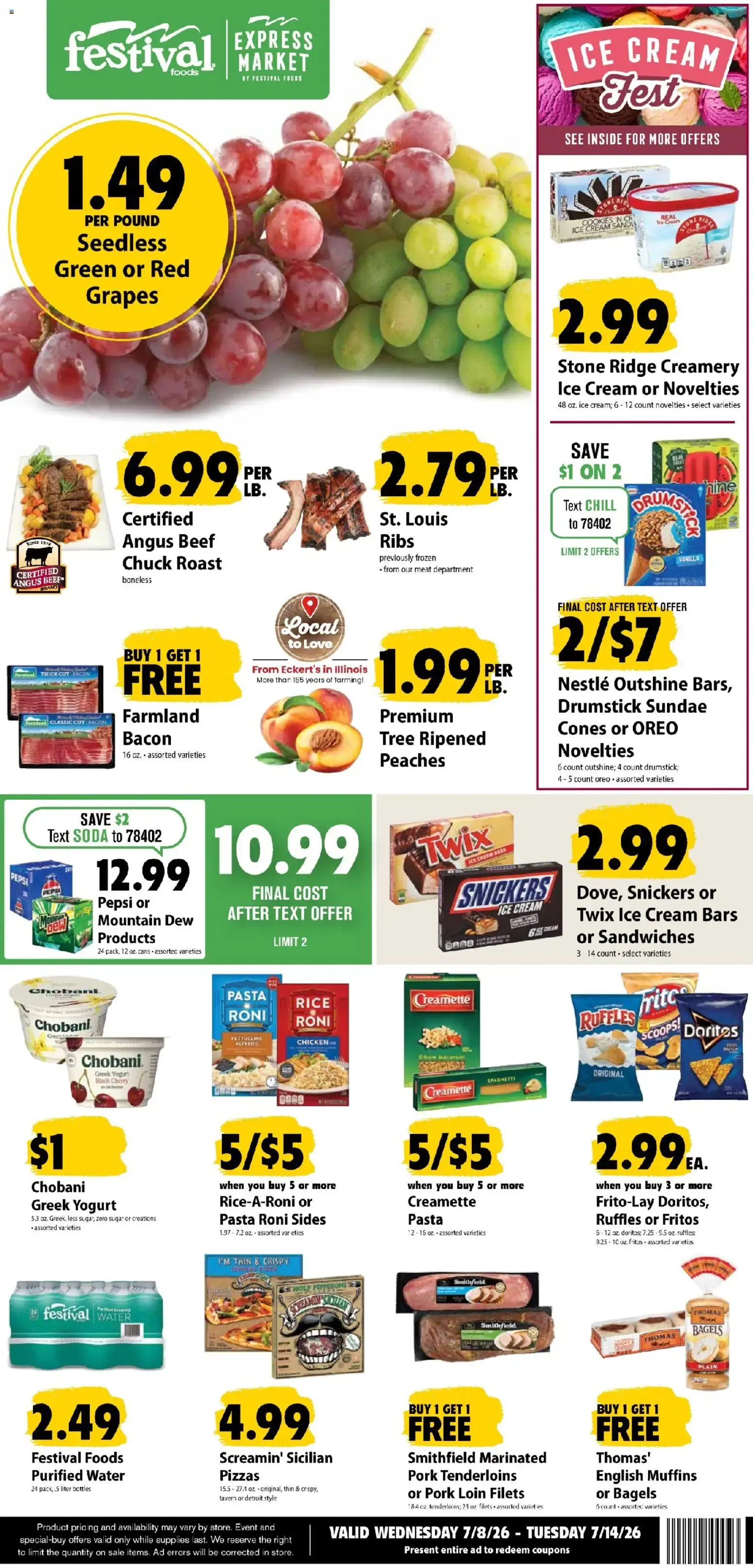 Festival Foods Weekly Ad from 07/08/2026 - Flyer