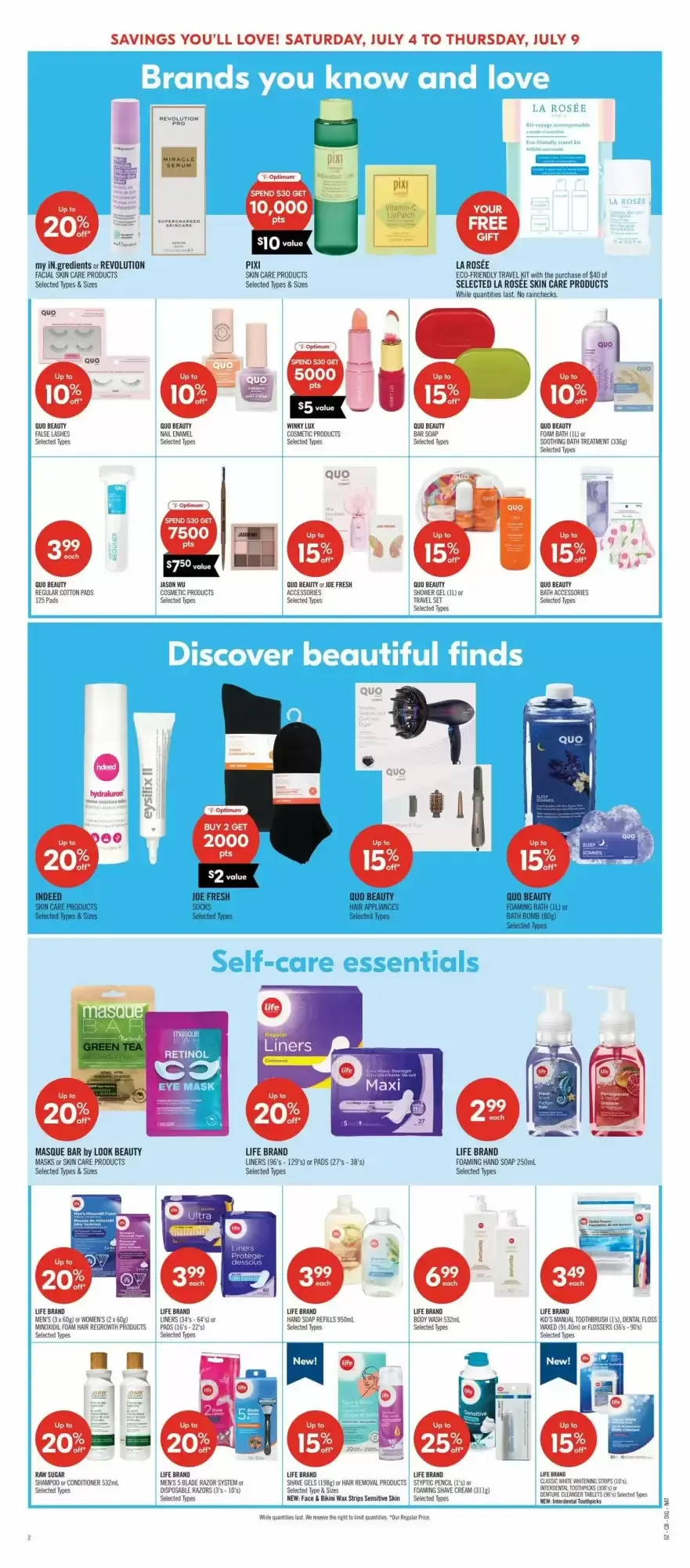 Shoppers Drug Mart flyer week 27 from July 4 to July 9 2026 - flyer page 12