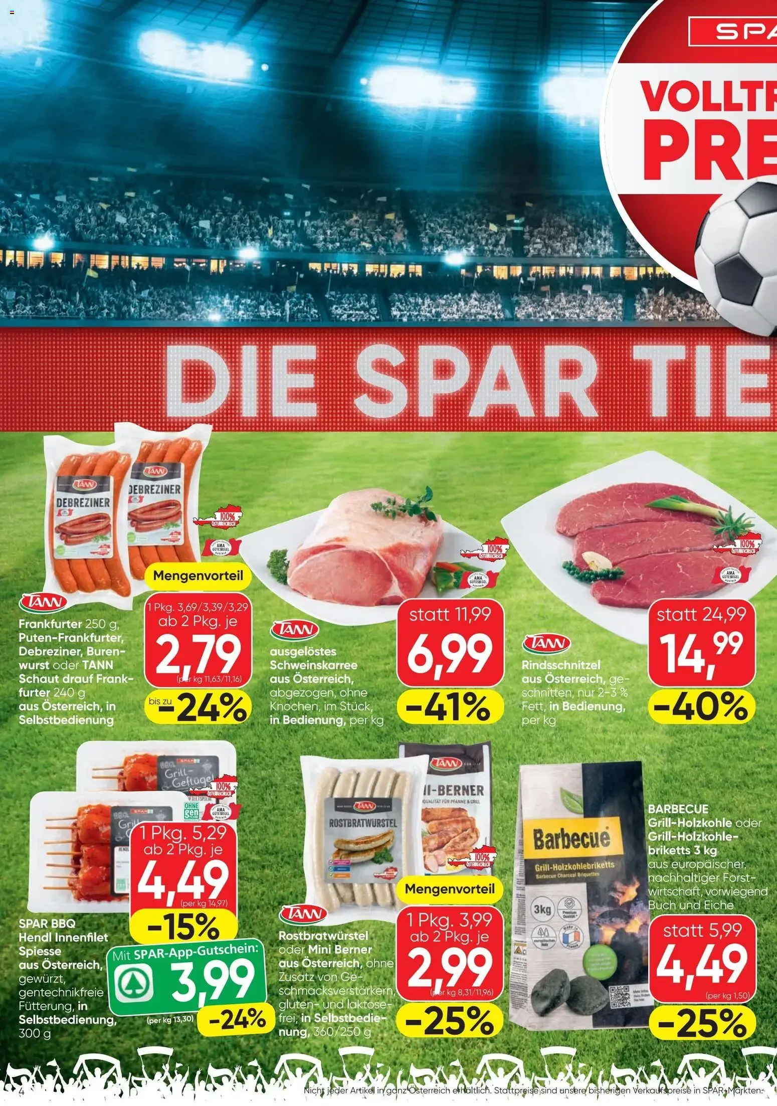 Spar - Flugblatt (18.06.2026) - Angebote und Prospekt von 18. Juni bis 30. Juni 2026 - Flugblätt seite 4