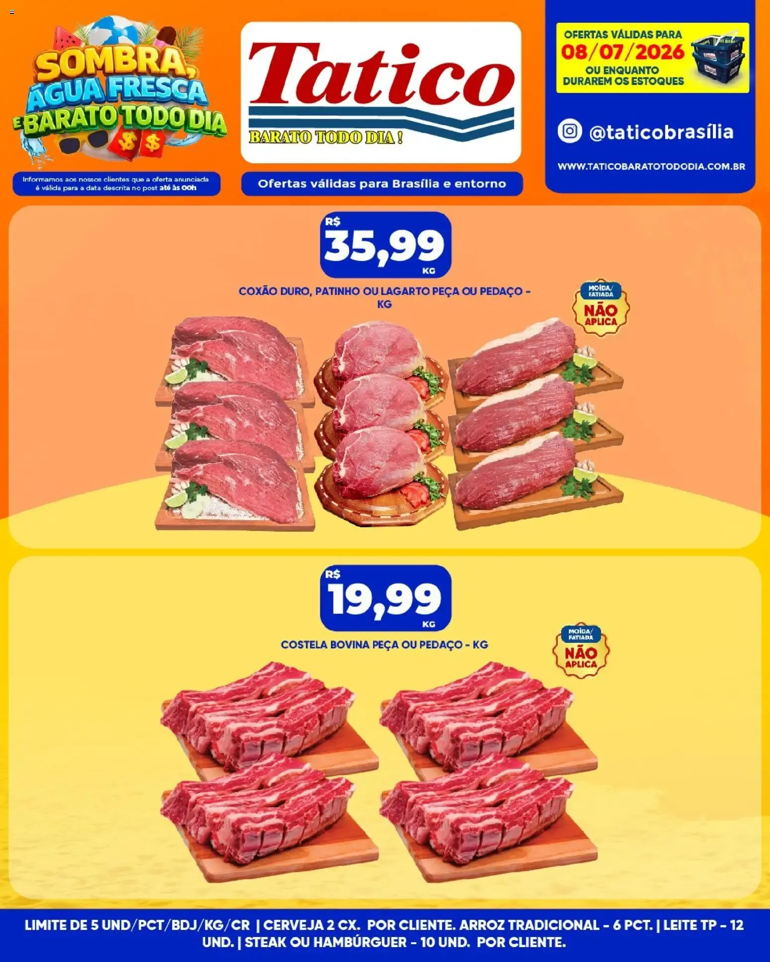 Encarte de Tatico ofertas do Dia de 08/07/2026 | Promoções Online 8 de julho até 8 de julho 2026 - Pagina 13