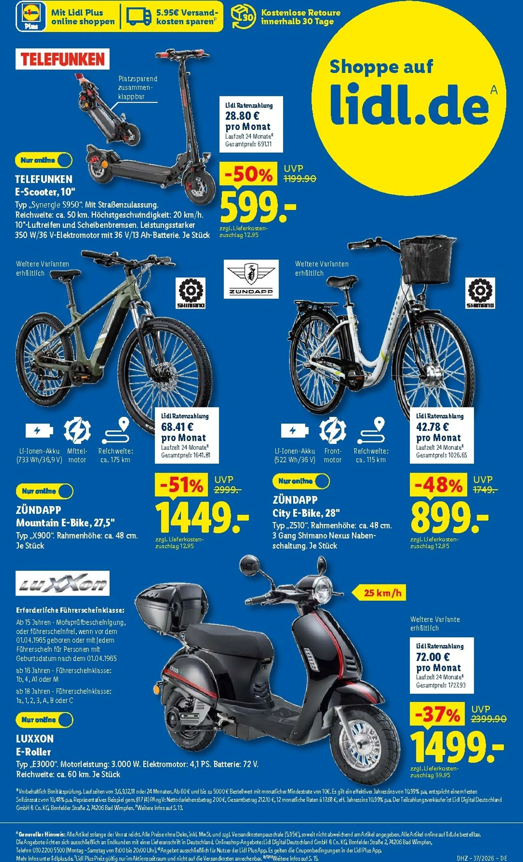 Lidl Prospekt – von Montag 07.09.2026 bis Samstag 12.09.2026 von 7. September bis 12. September 2026 - Prospekt seite 40