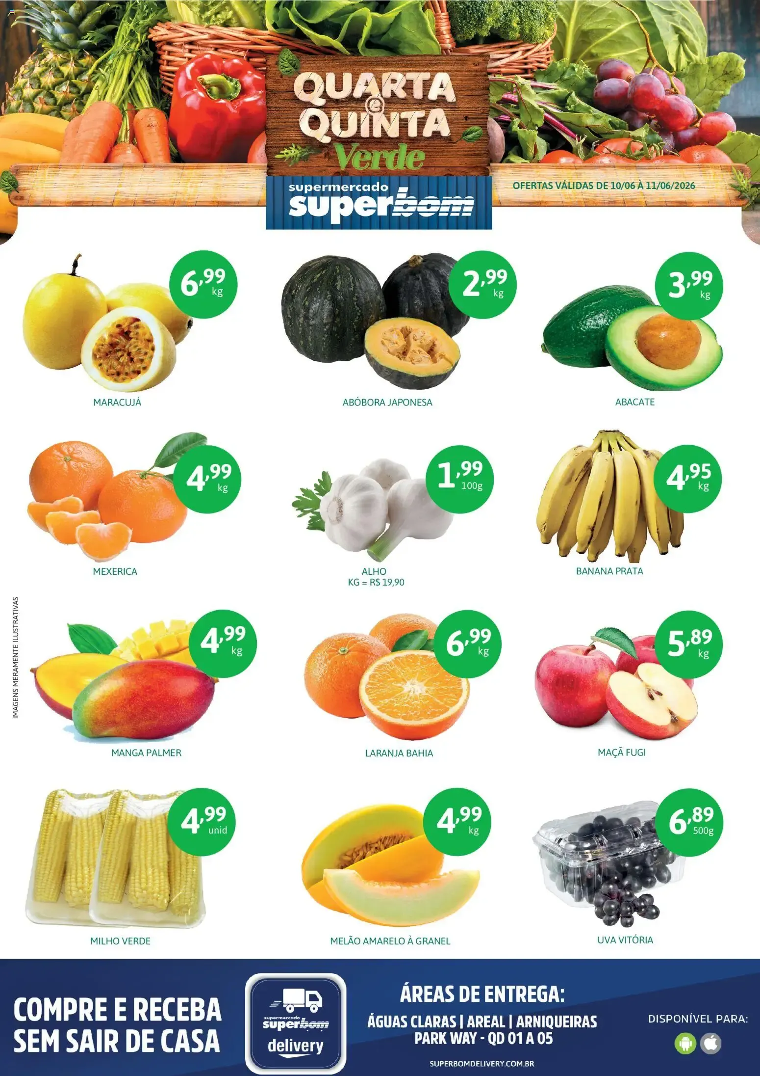 Encarte de Superbom - Quarta Quinta Verde. Ofertas válidas de 10/06 a 11/06/2026. 10 de junho até 11 de junho 2026 - Pagina 1